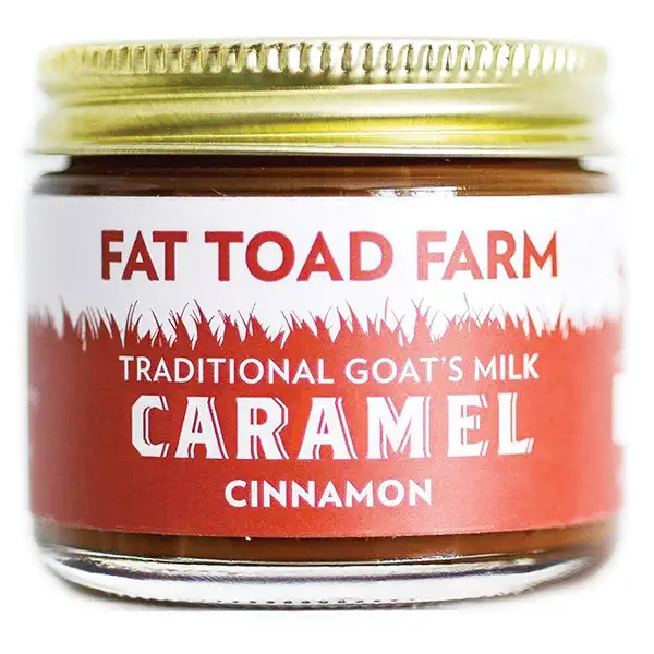 Fat Toad Farm Traditional Goat’s Milk Caramel Sauce, Cinnamon, 2fl oz Jar, Cajeta, Gluten Free 1