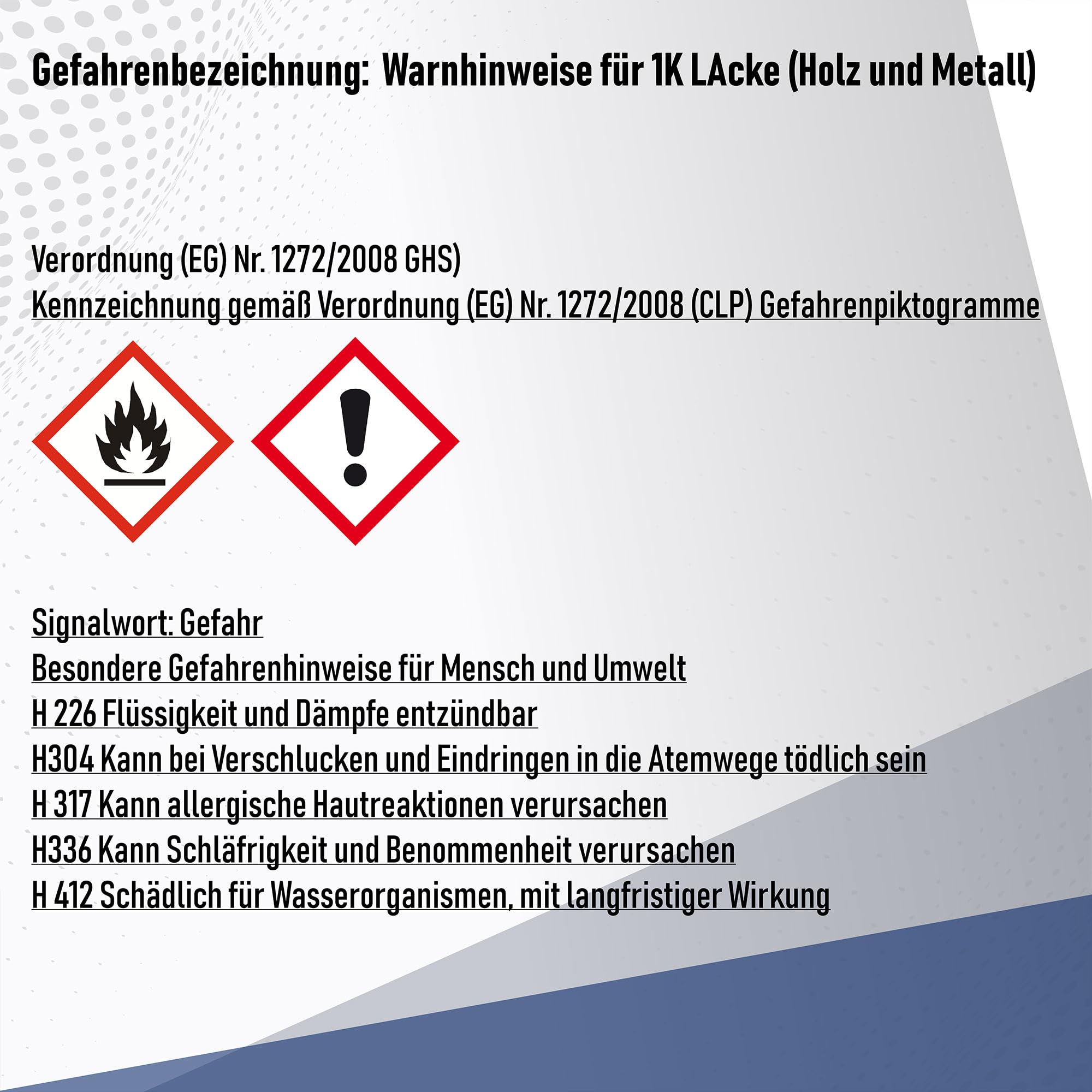 Hamburger Lack-Profi 1L - 2in1 Alkyd Buntlack seidenmatt für Außen in RAL - Wetterfester Lack und Grundierung für Holz & Metall (RAL 7021 Schwarzgrau)