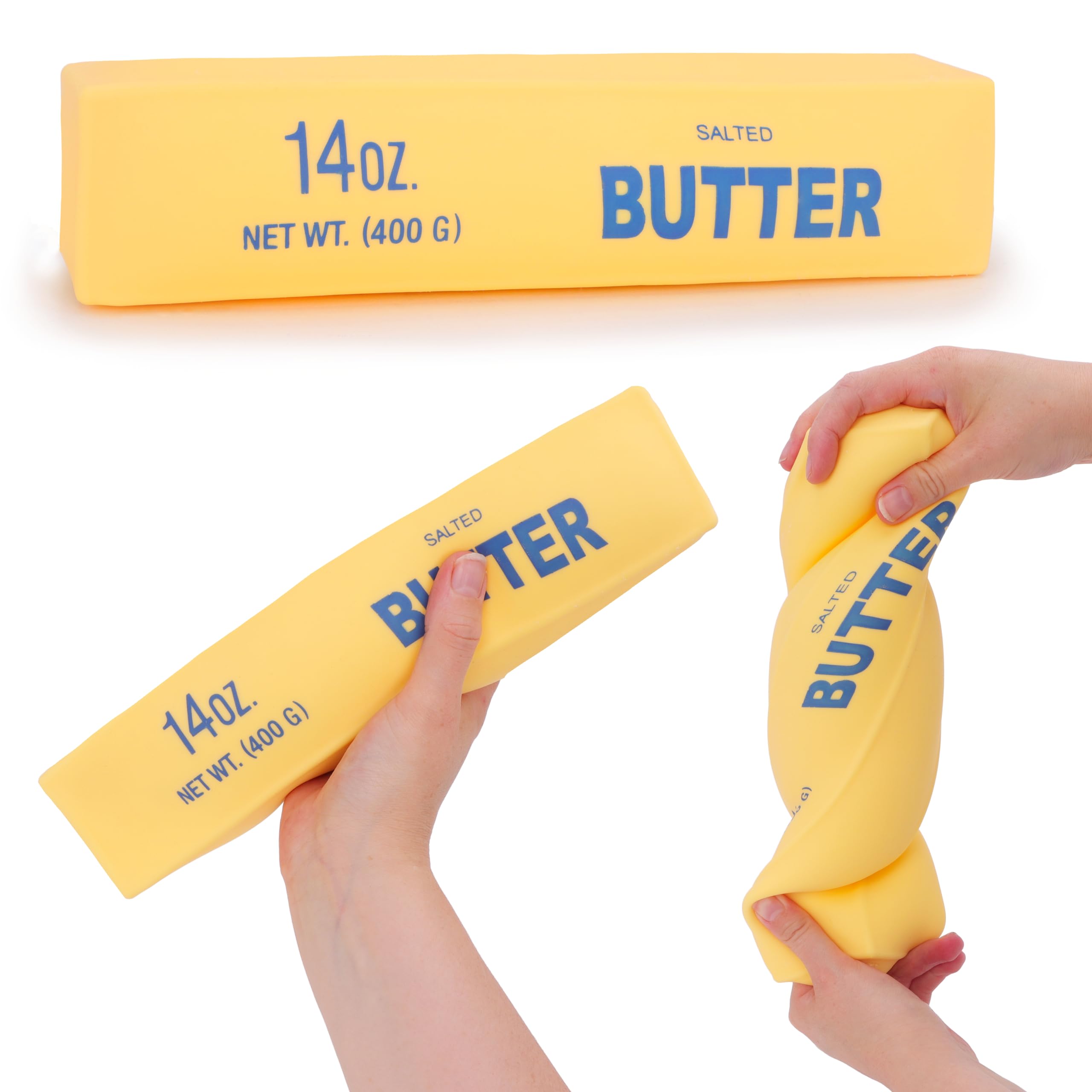 Toyland® 14oz (400g) GIANT Slow Rising Squishy Butter - Sensory Squeeze Toy