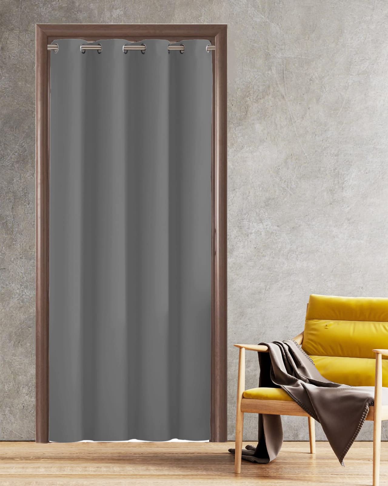 Amazon.com: Blackout Door Curtain Doorway Curtain 54x78 inches