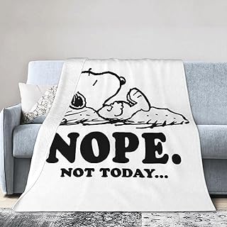 スヌーピー アニメ 軽量 ブランケット フランネル 洗える 静電気防止 暖かい 柔らかい ふわふわ 四季適用 60″x50″