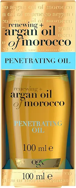 OGX Argan Oil Haaröl - Intensives Pflegeöl mit marokkanischem Arganöl für geschmeidiges Haar (100 ml)