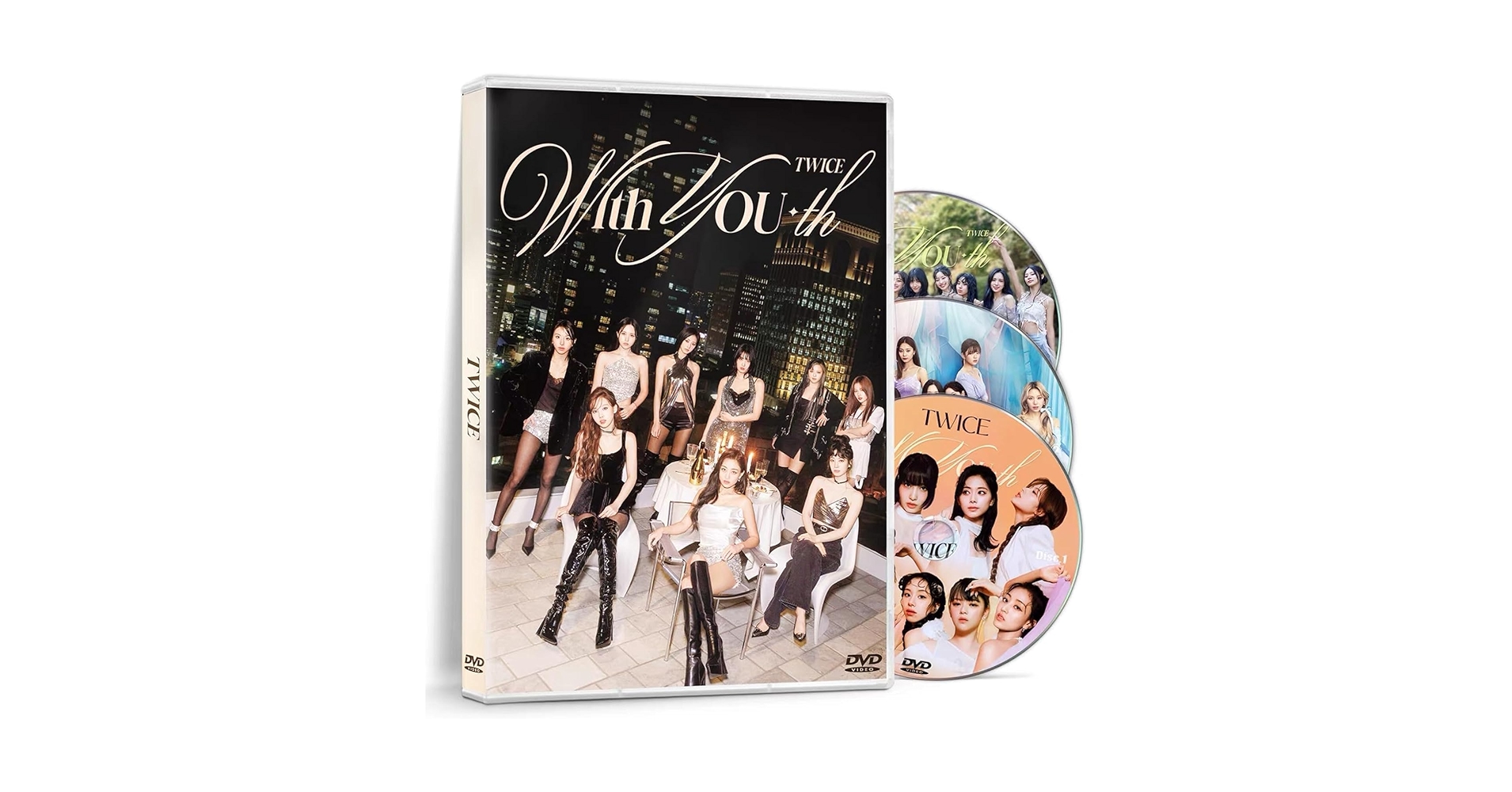 TWICE CD、DVD、アルバム Amazon.co.jp: TWICE CD 2024 最新 全40曲 新曲MV 完全版 5枚の