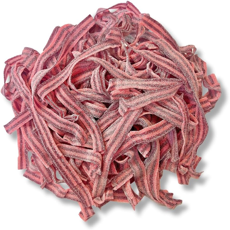 Premium Candy Belts, Raspberry/Cherry, 6.6 lb