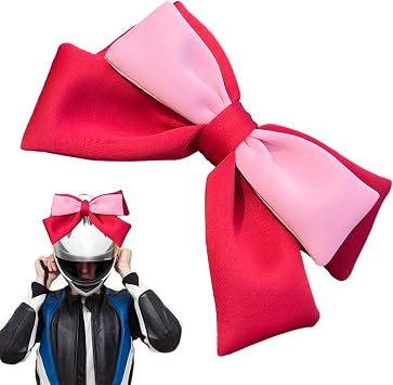 Bow for Helmet Motorcycle Helmet Bow Knot Decor