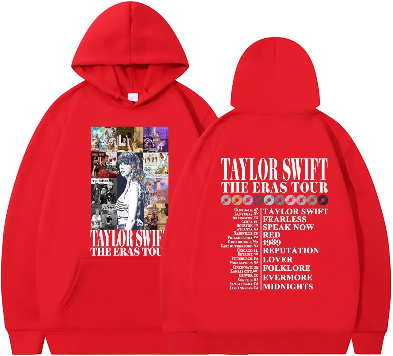 Women's Letter Graphic Print Fashion Style 1989 Sweatshirt Hooded Neck Long Sleeve Casual Loose Fit Tops Pullovers