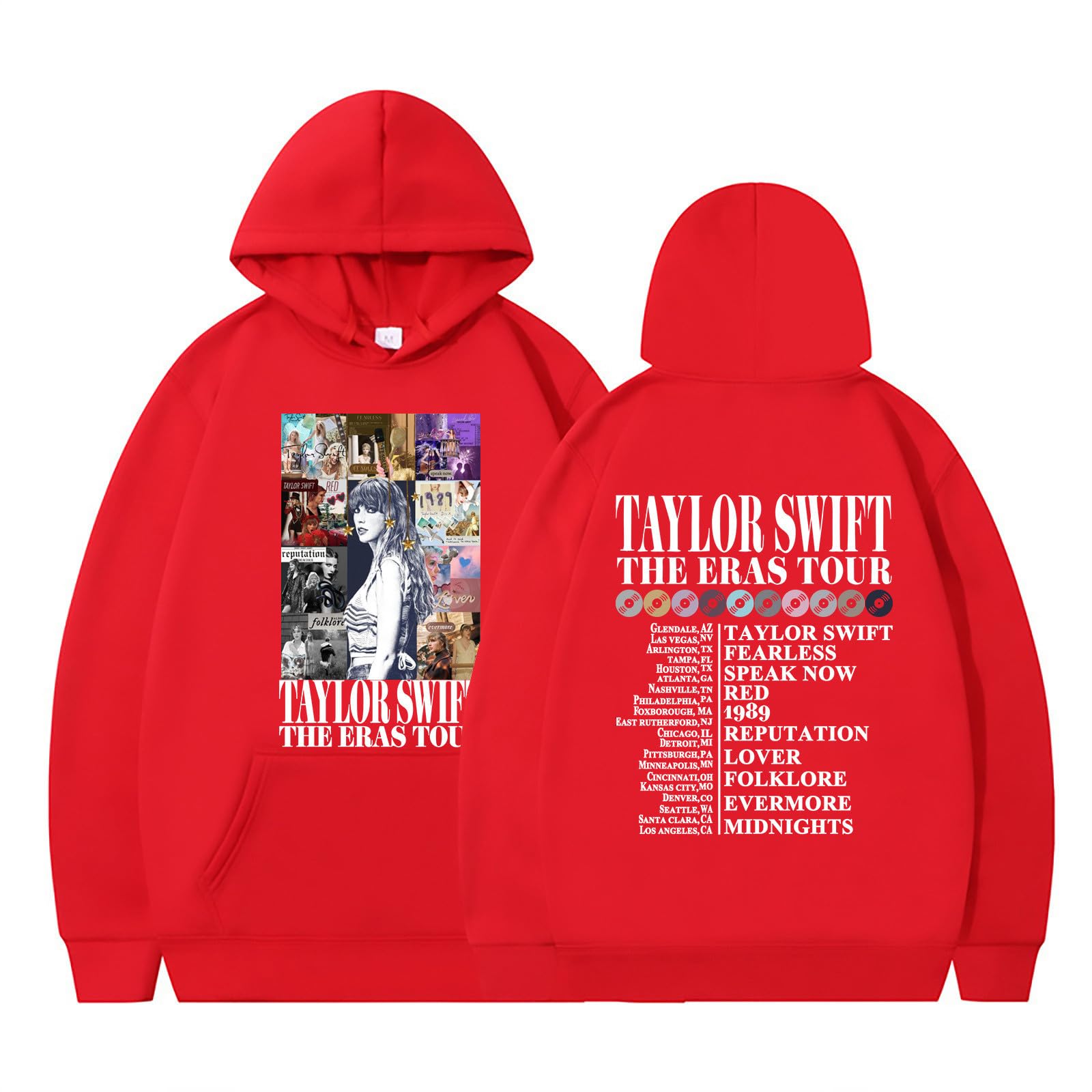 1989 Sweatshirt Oversized Casual Trendy Graphic Version Long Sleeve Pullovers Fashion Hooded Winter Merch Comfy Outfits