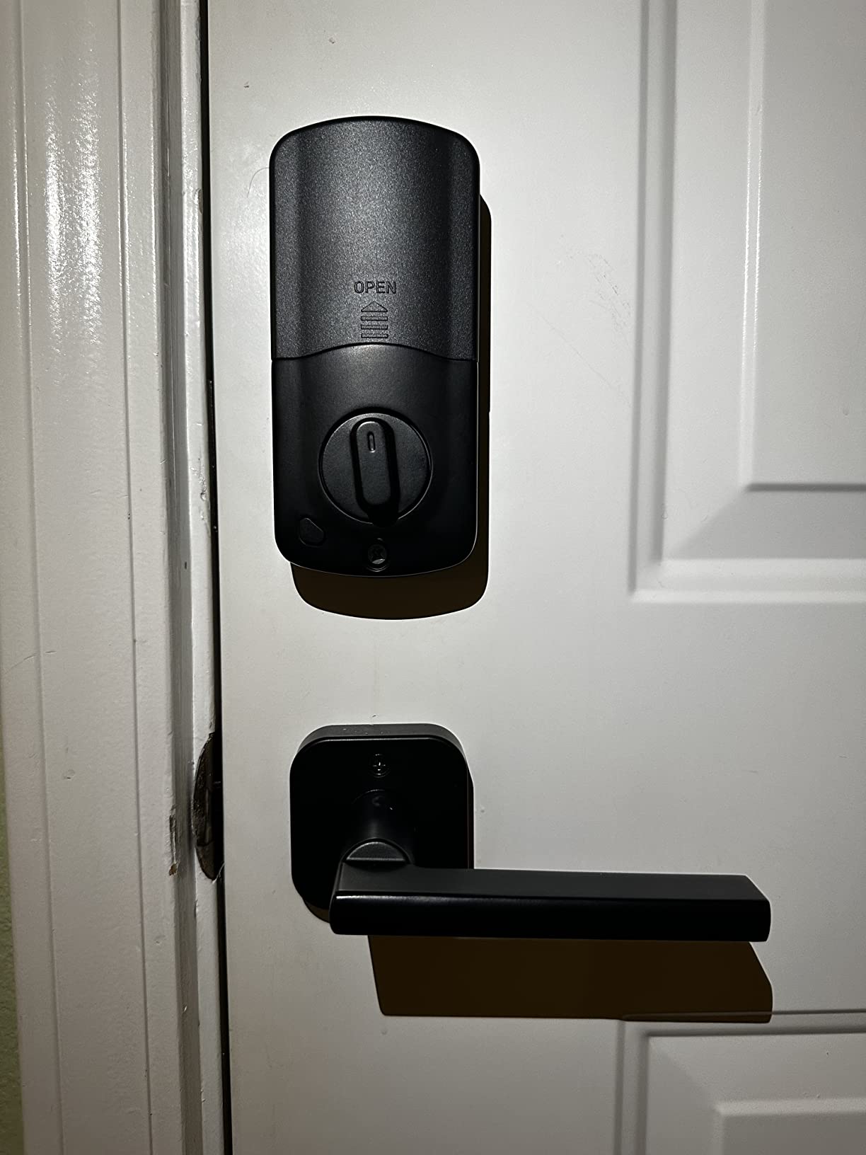 $27/mo - Finance Smart Lock Keyless Entry Door Lock with Handle ...