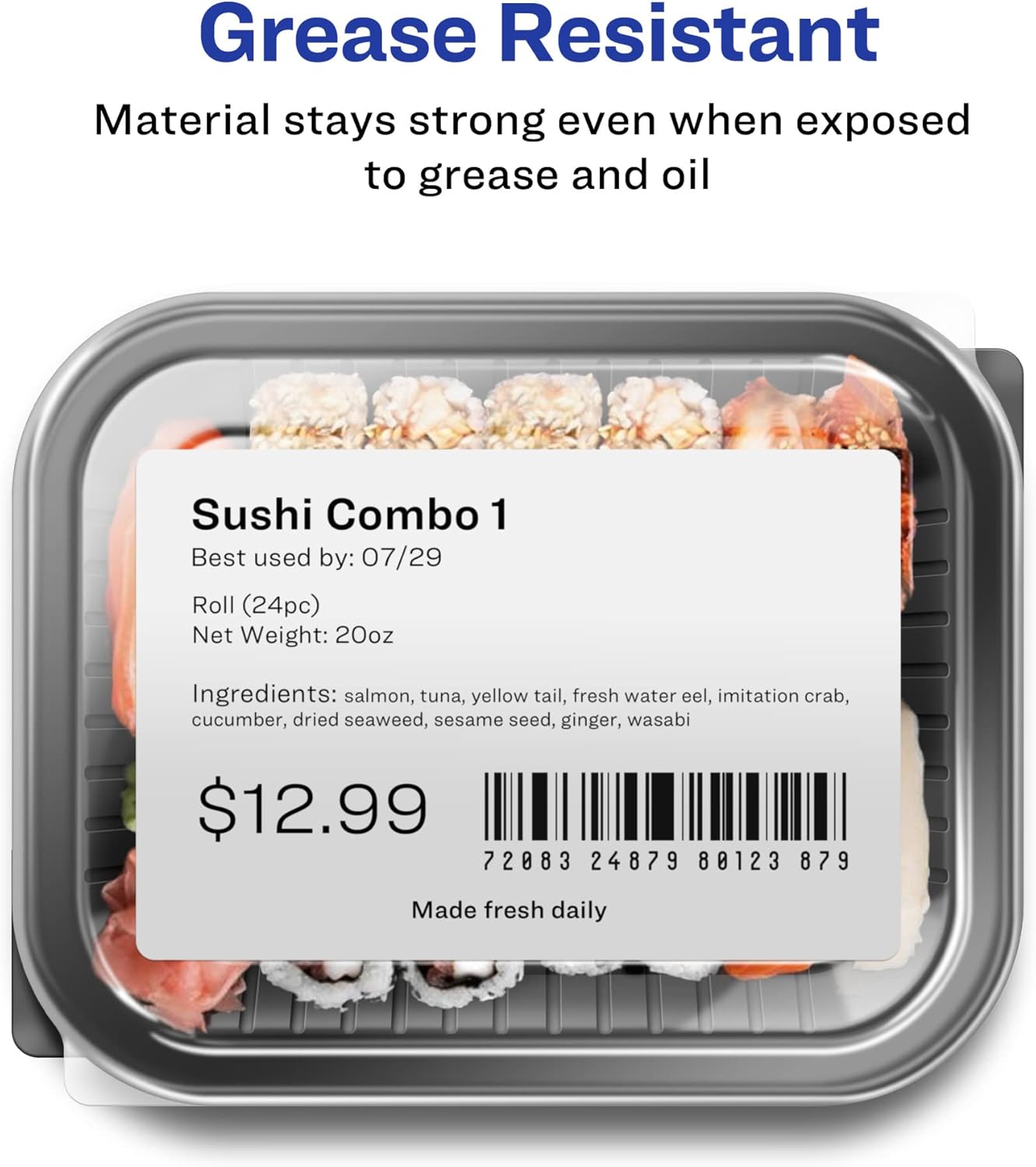 Avery Direct Thermal Shipping Labels, 4" x 6", White, Comparable to DYMO 1744907, 1 Roll of Labels, 220 Total (4156)