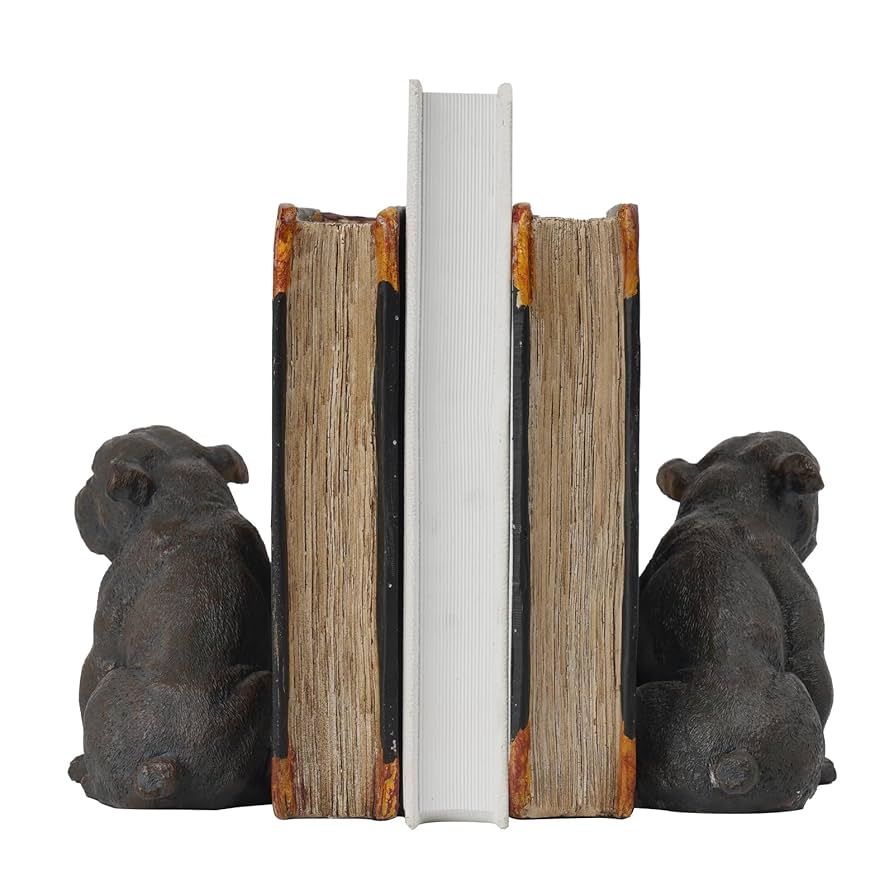 犬　ブックエンド　本立て　ビンテージ Amazon.co.jp: ブックエンド 本立て おしゃれ アンティーク 卓上