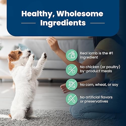 Miniatura 6 de Blue Buffalo Life Protection Formula - Alimento seco natural para cachorros, cordero y avena, bolsa de tamaño de prueba de 5 libras