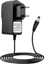 9V 1A Guitar Pedal Power Supply Supply Adapter for Boss/Roland/Casio Keyboard/JOYO/Behringer Effects, Current Charger for Loopers, Center Negative Positive Sleeve