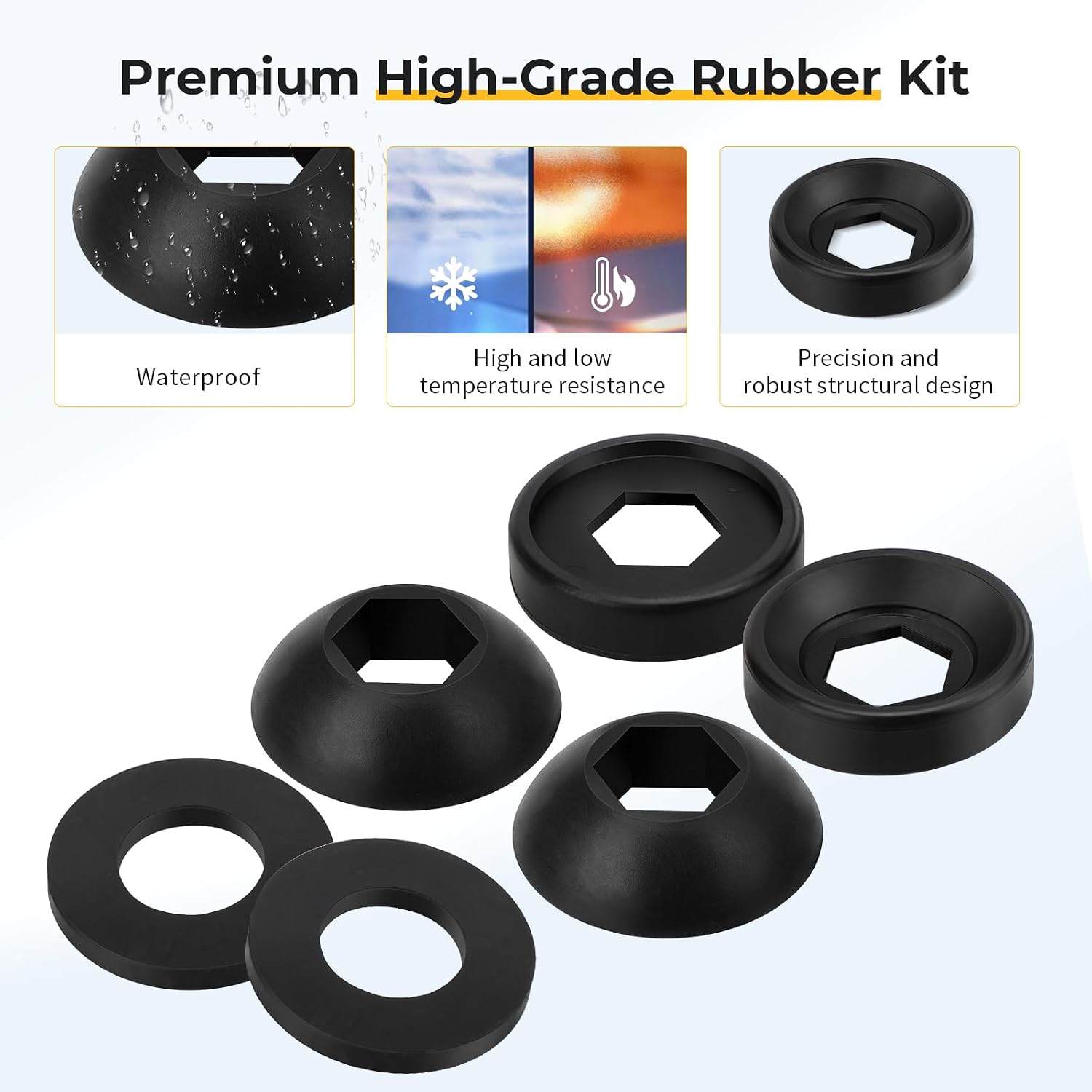 Strut Shock Pivot Ball Spacer Washer Kit for Polaris Sportsman Ranger Magnum Scrambler Trail Blazer Trail Boss Xplorer Xpedition Xpress Big Boss ATP ACE
