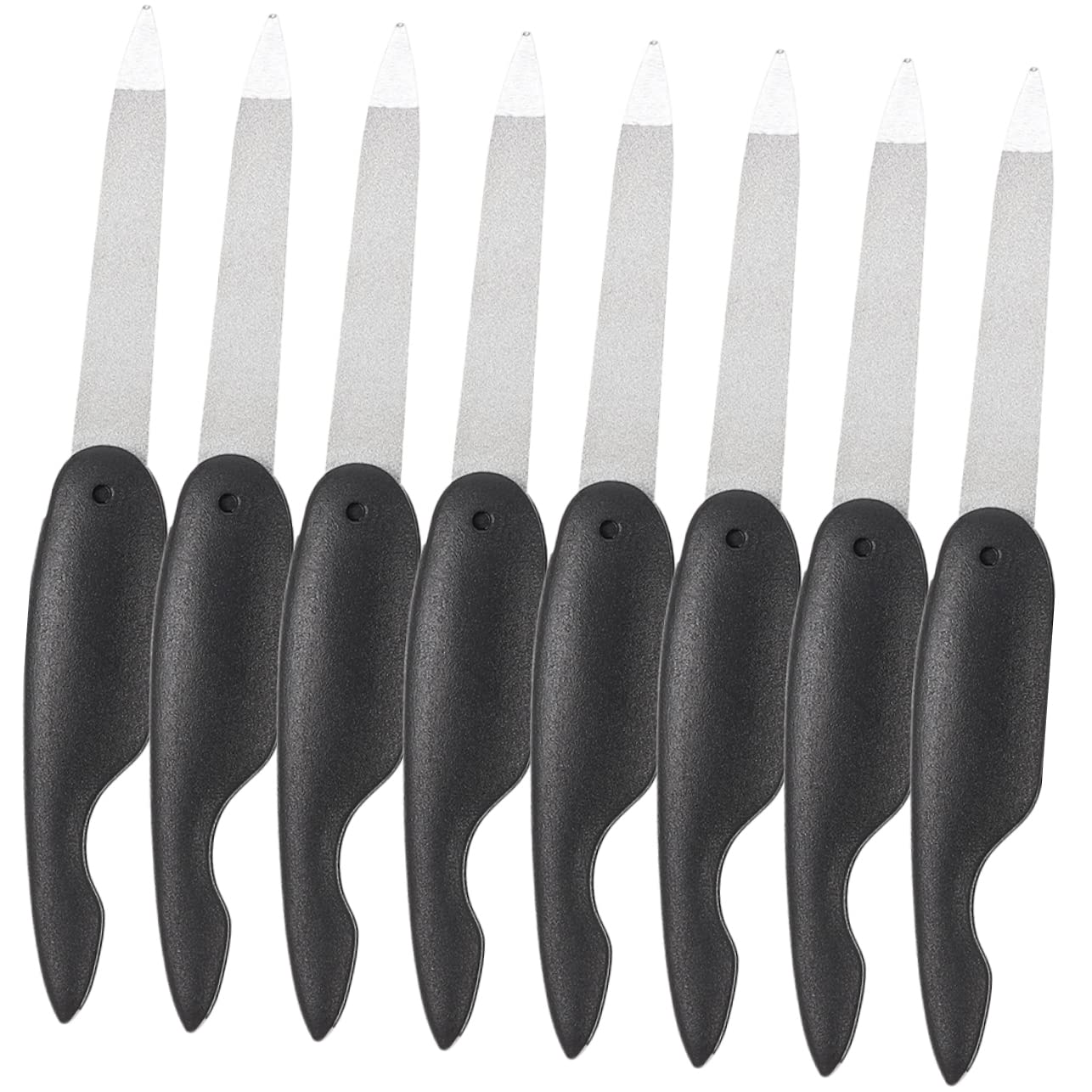 WOONEKY 32 Pz Lima Per Unghie Pieghevole Lime Per Unghie e Tamponi Unghia Piccole Lime Per Unghie Strumento Per Modellare Le Unghie Strisce Per Unghie Forniture Per Unghie Black Abs
