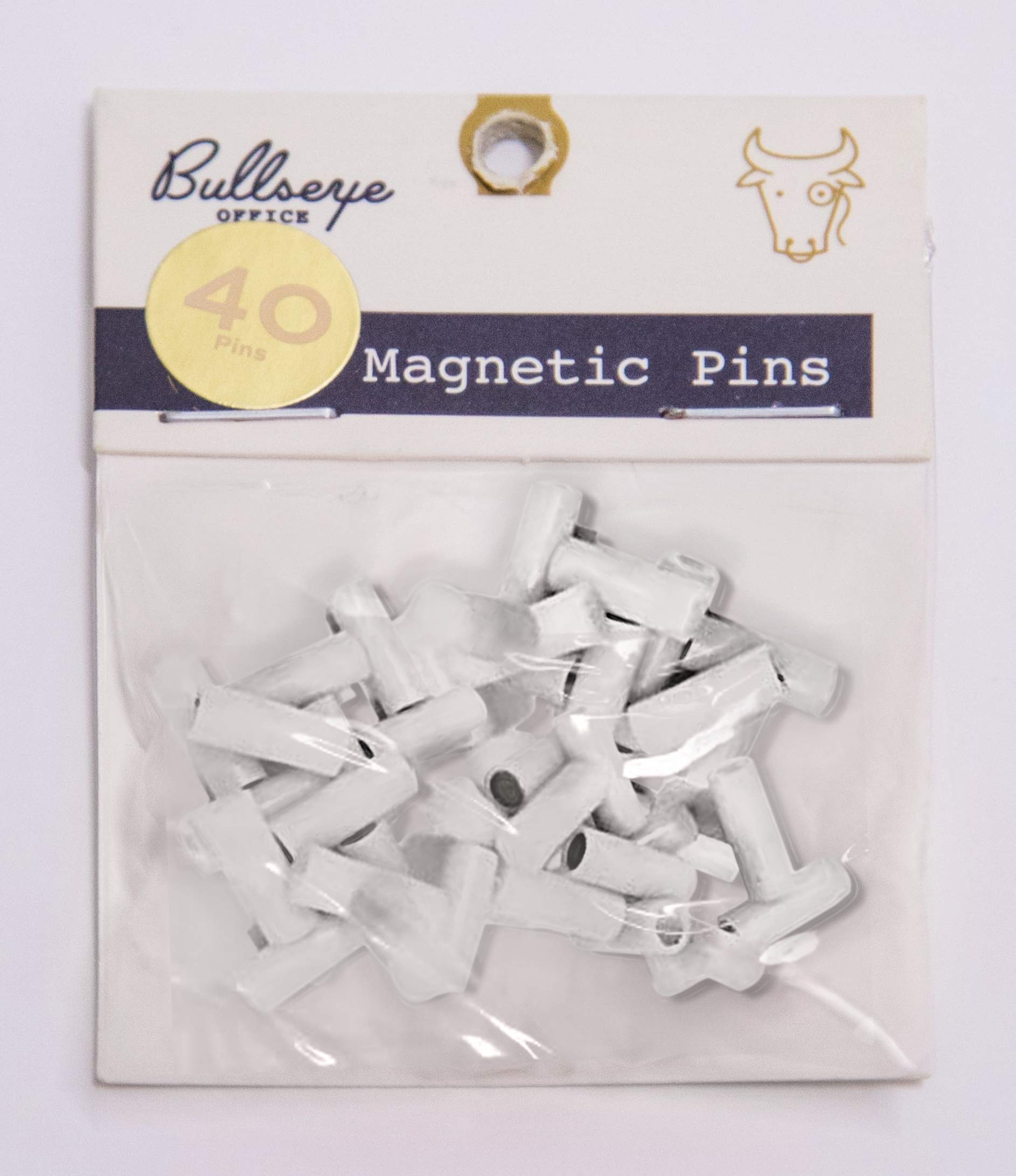 Map 40 Push Pins in White Tiny Colorful Map