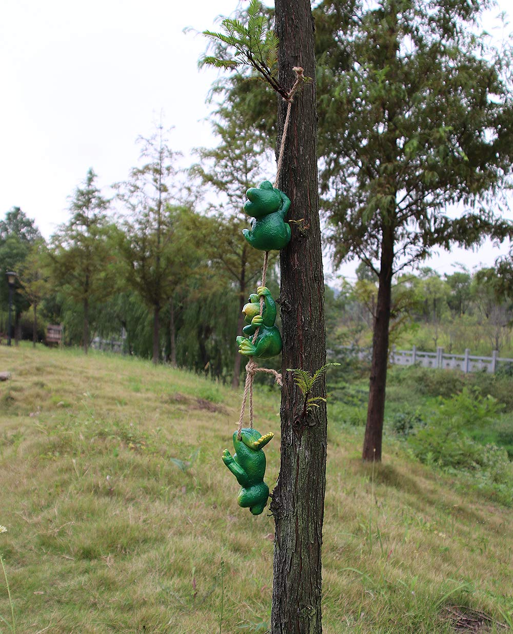 LAIDANLA Miniatur-Frosch-Figuren – Lustige Gartendekoration Aus Harz