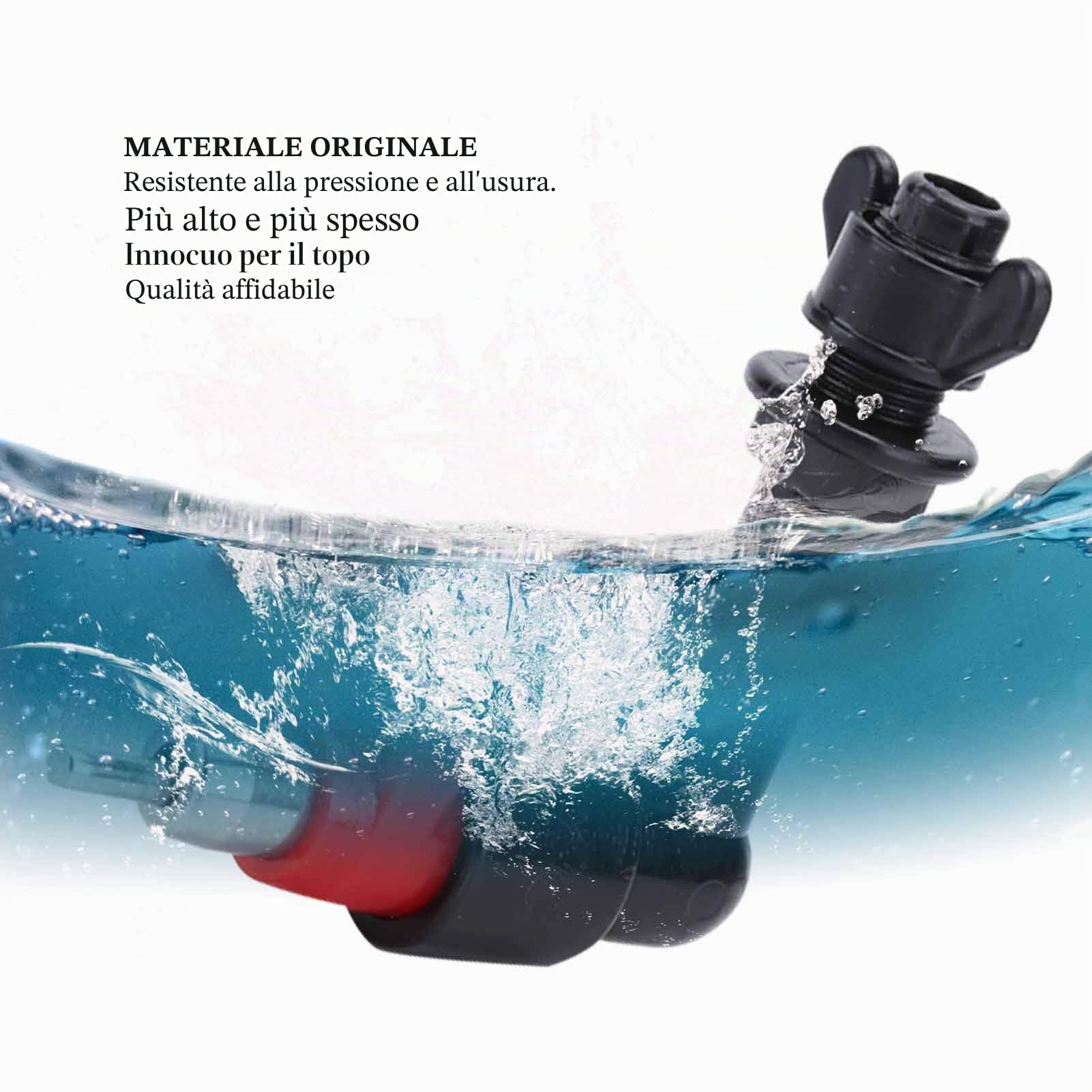 Zerodis Bevitore Automatico dell'Acqua del capezzolo del Coniglio 10Pcs, di Alimentazione dell'Acqua del pollame del Coniglio del Topo Waterer Ball Nipples Drinker