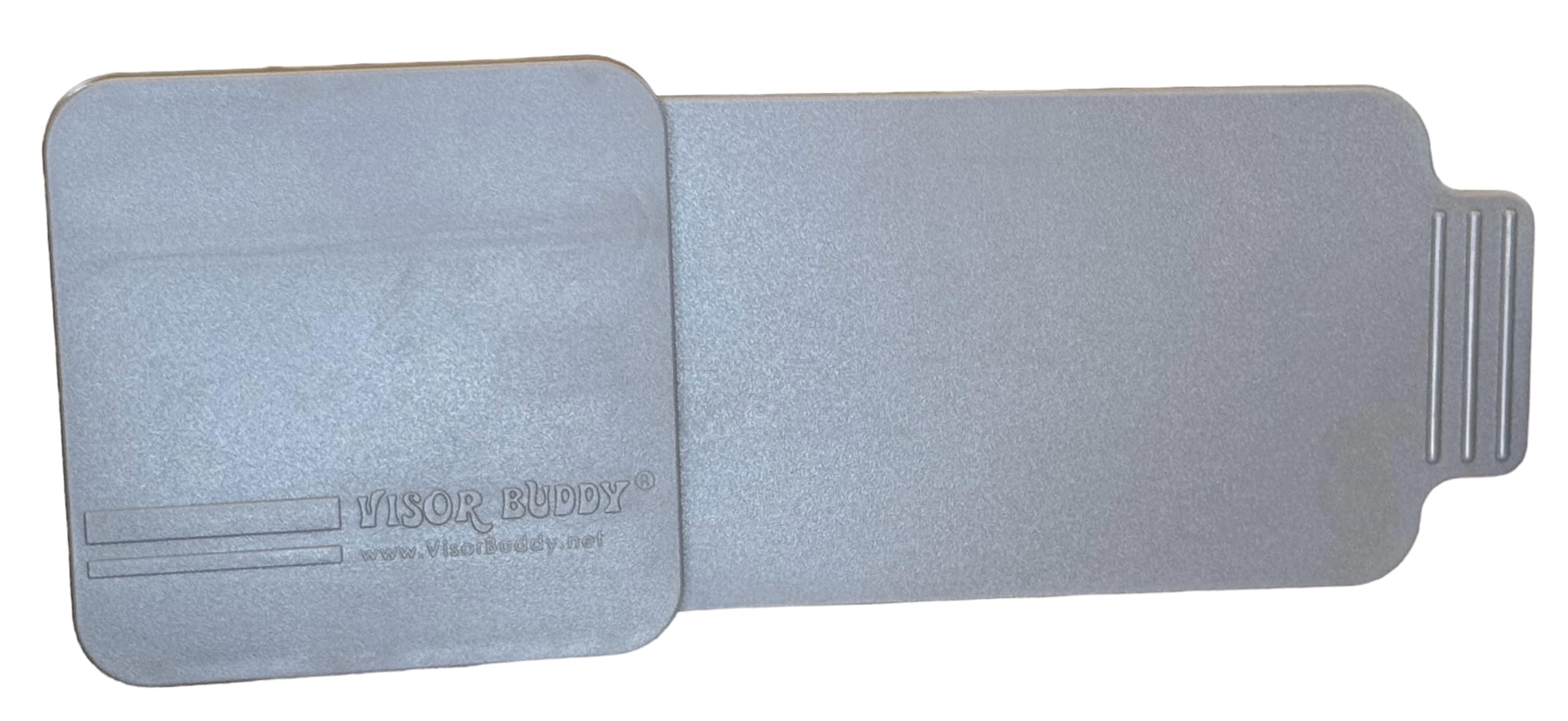 Visor BuddyOriginal Edition Version 3.0 (Tan), Car Sun Visor Extender by Visor Buddy - Clip-On Extension for Windshield Sun Visor - Smart Car Sun Protection, Plugs Visor Gaps.