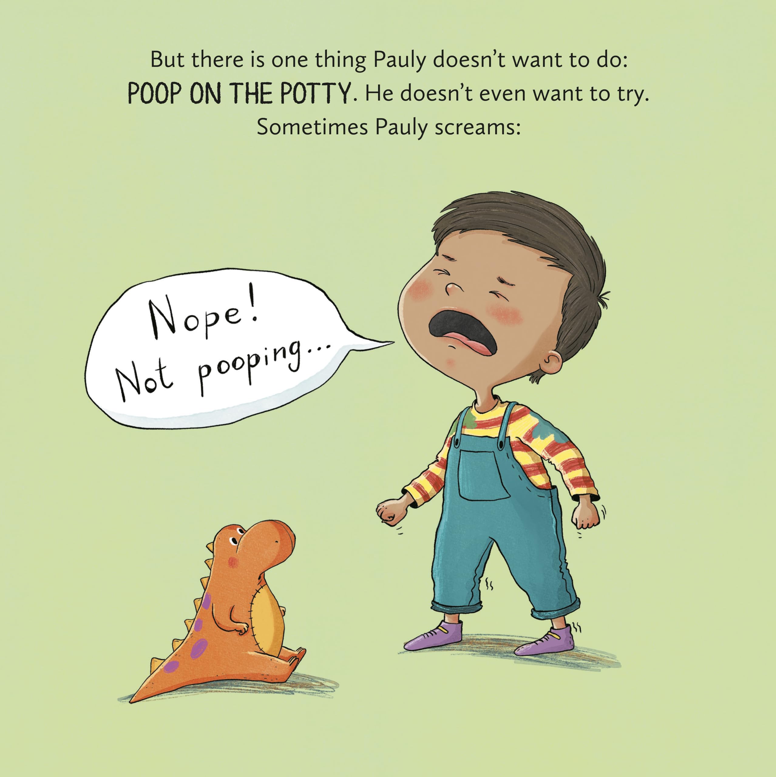Nope! Not Pooping: A Potty Training Book for Kids Who Won't Poop on the Potty