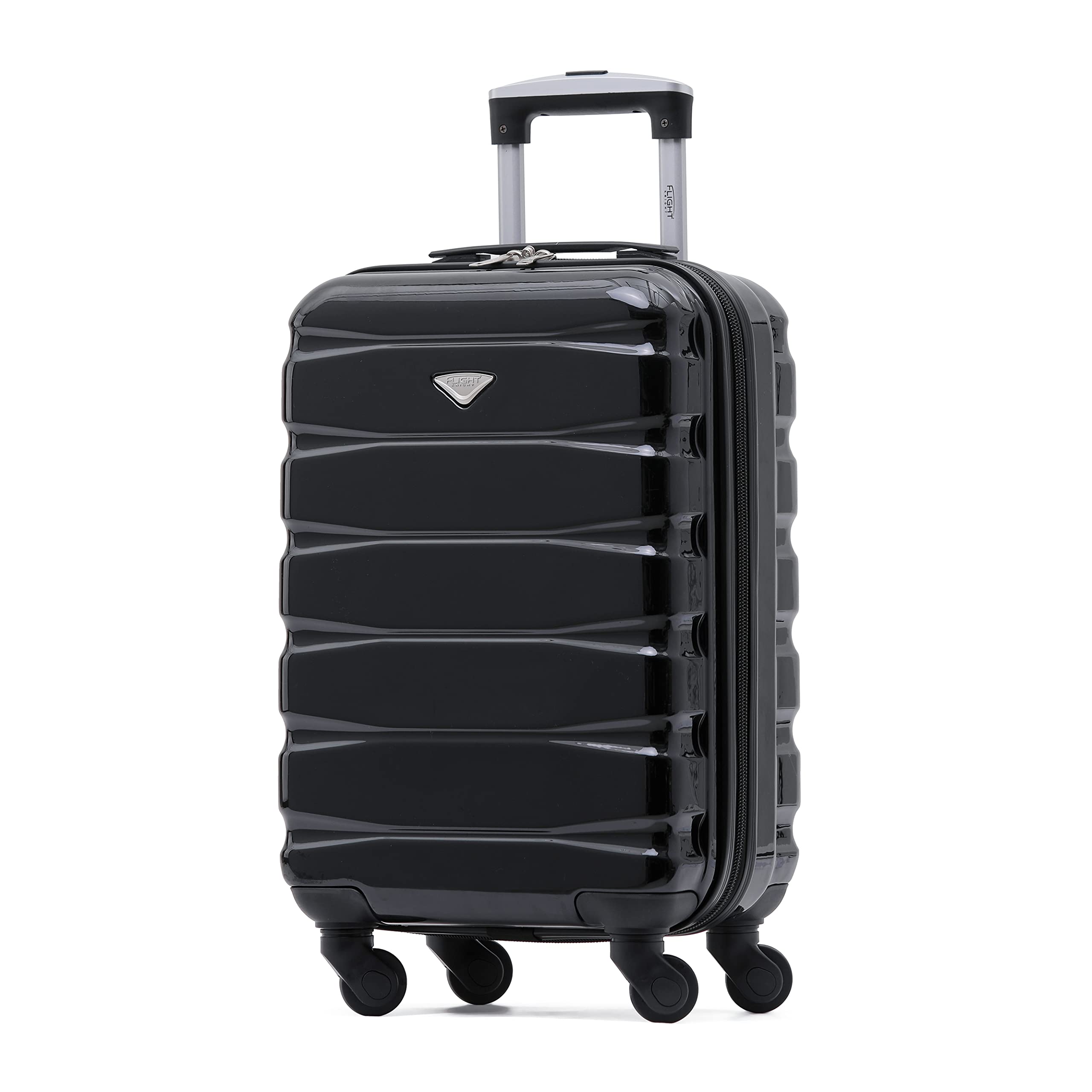 Flight Knight Lightweight 4 Wheel ABS Hard Case Medium Suitcase Approved for Over 100 Airlines Including easyJet, British Airways, Ryanair, Jet2, Emirates & Many More - Check-in Medium Size 25" — view 242