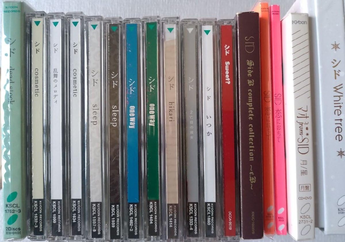 シド cd dvd アルバム セット まとめ売り シド CDアルバム 6枚セット