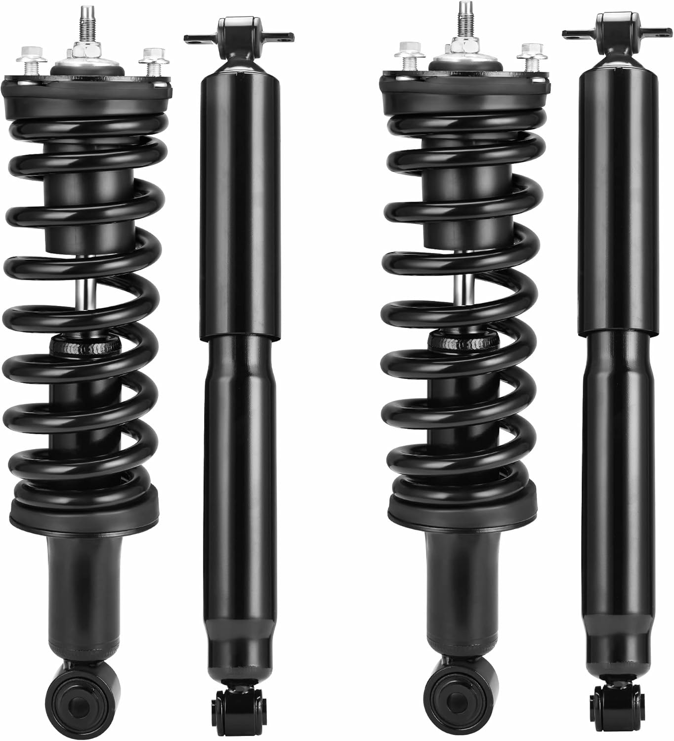 AUTOSAVER88 Front Pair Complete Struts Shocks Assembly Compatible with 2009-2019 Journey V6
