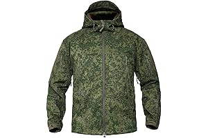 Superior Men's Russian Jacket: Tactical Softshell with Fleece-Lined Warmth