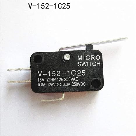 Limit Switch 5pcs Microswitch Stroke Limit Switch V-151-1C25 V-152-1C25 V-153-1C25 V-154-1C25 V-155-1C25 V-156-1C25 Roller Long Handle Switch