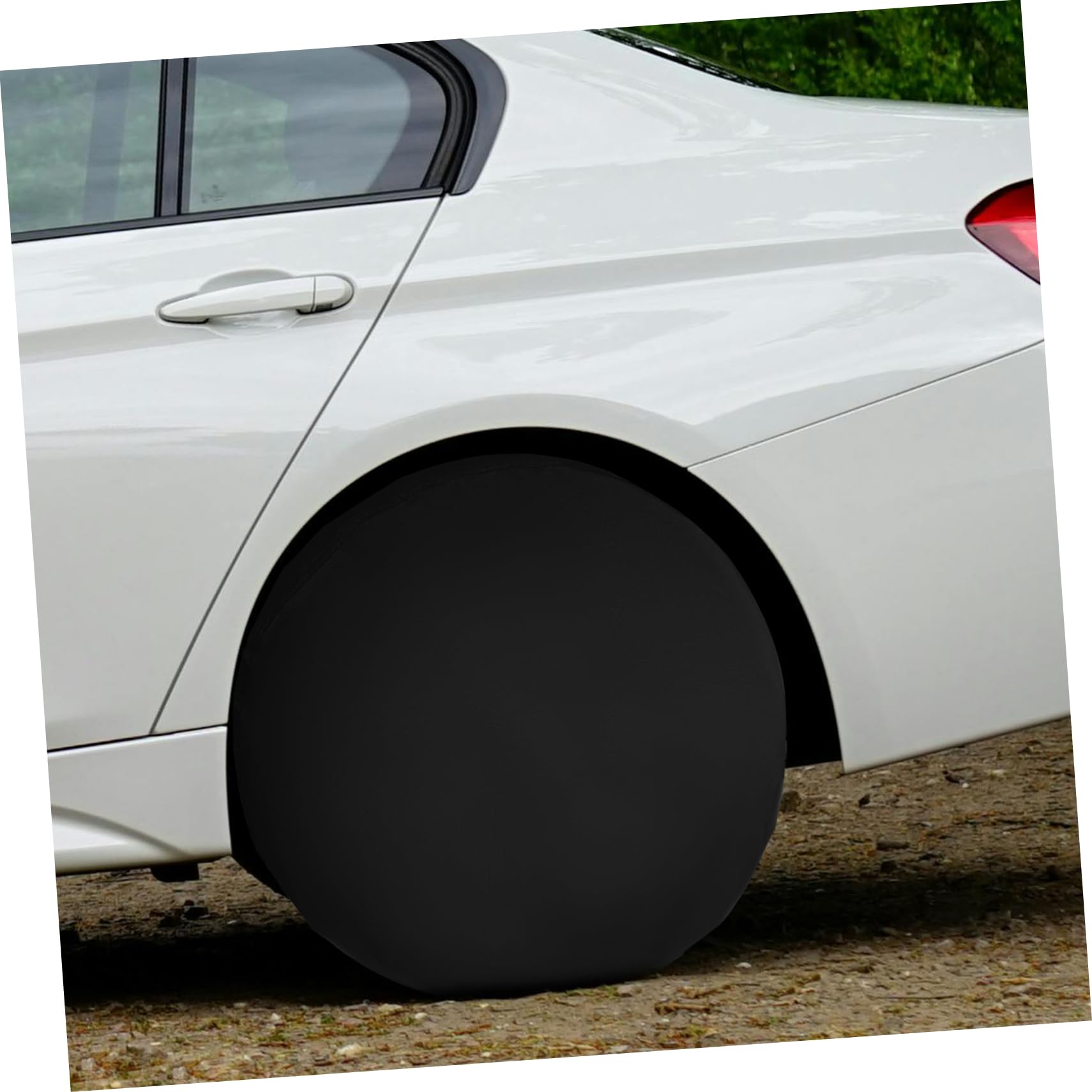 Mipcase 4pezzi Copriruota in Oxford per Pneumatici di Camion Suv Camper e Rimorchi Protezione da Sole e Sporco Confezione