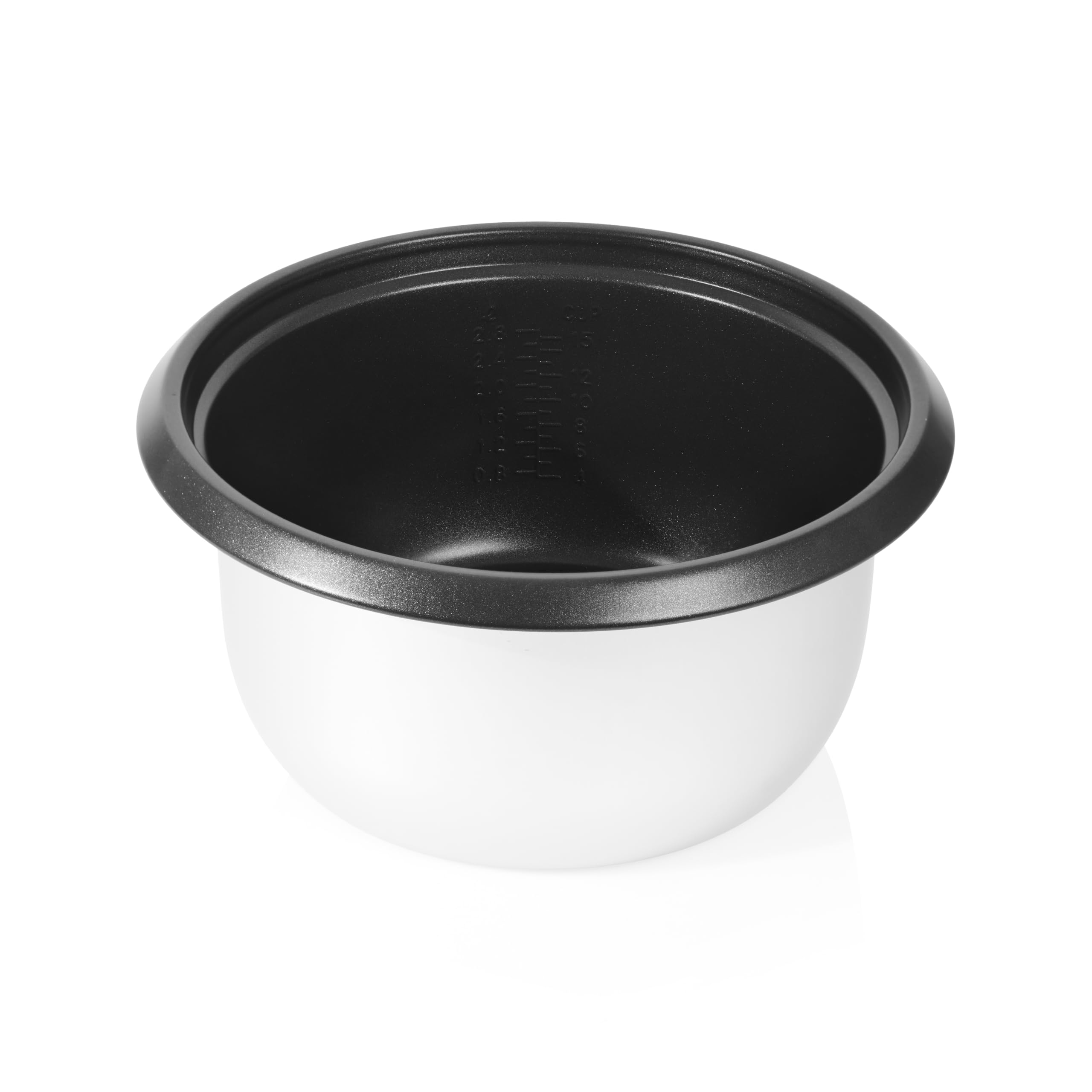 Tristar Cuociriso, Capacità 2,8 L, Sistema di Riscaldamento da 1000 W, Corpo in Acciaio Inox, Pentola Antiaderente, Cestello per Vapore, RK-6158