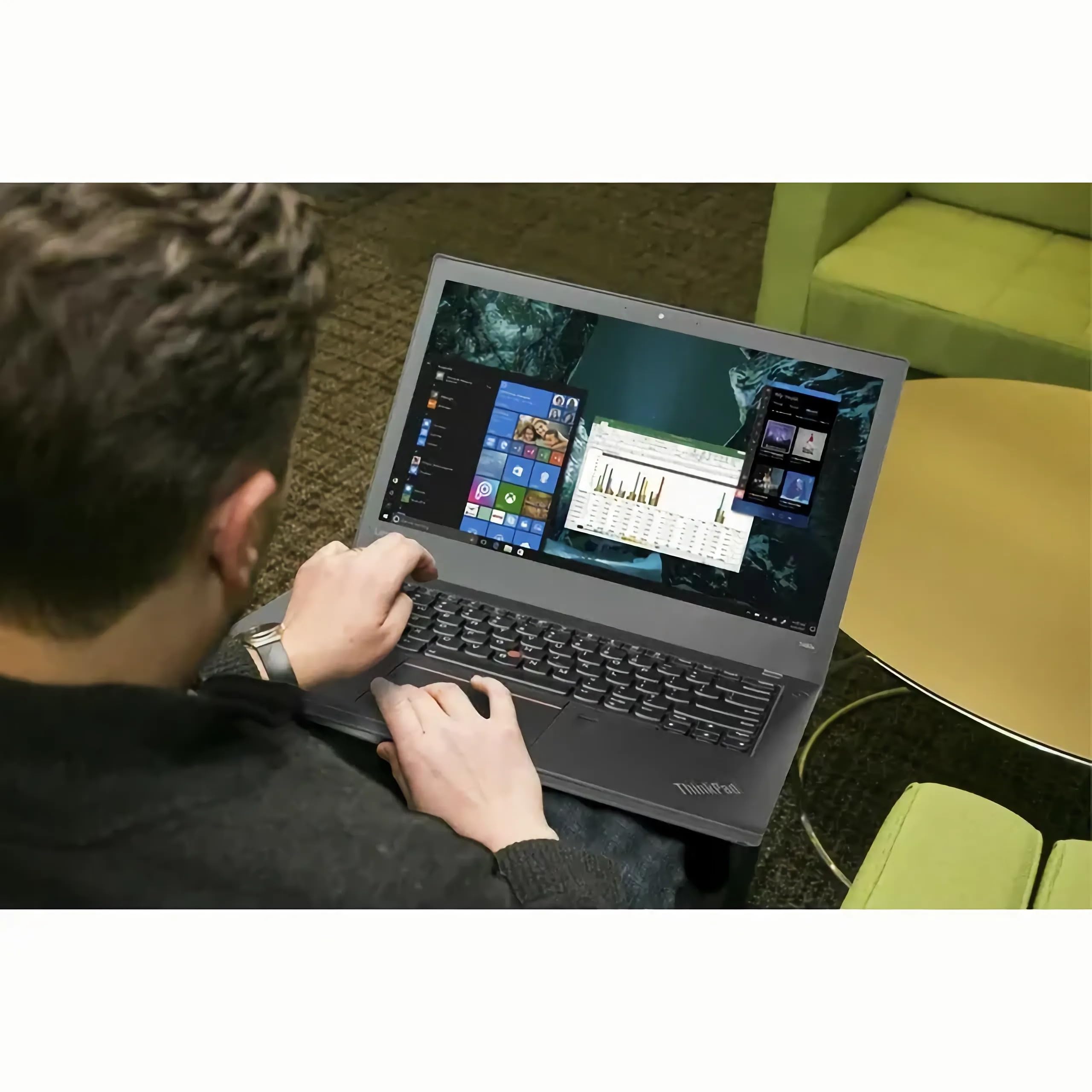 Lenovo ThinkPad T480s 14" FHD Laptop, Intel Quad-Core i7-8650U, 24GB DDR4 RAM, 512GB SSD, Backlit Keyboard, Fingerprint, Windows 11 Pro (Renewed)