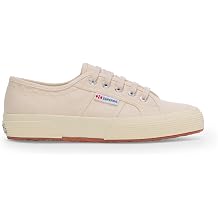 Superga 2750 Linen Shoes Unisex, Classic Lace-Up Sneakers, Breathable Linen Upper, Cushioned Insole