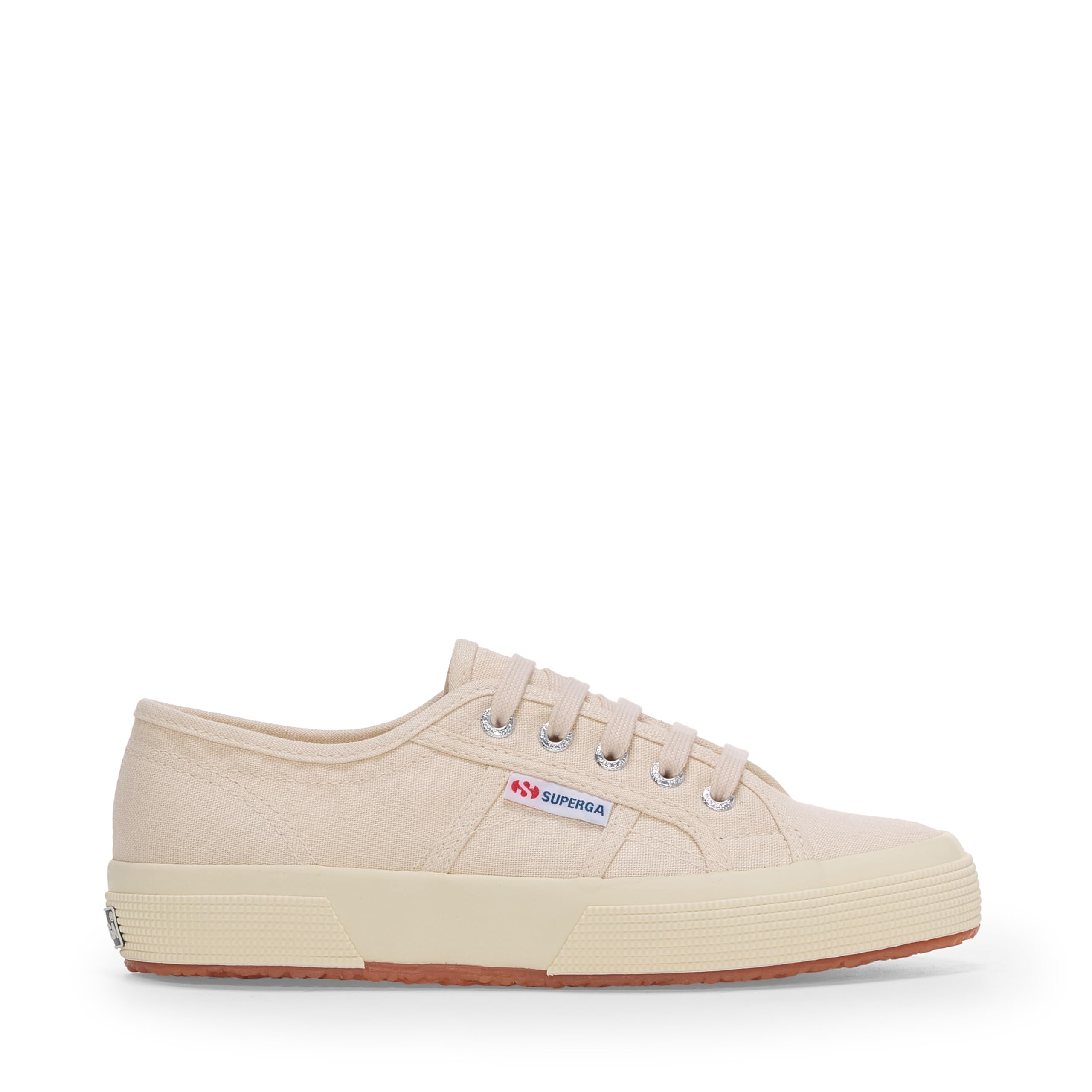 Superga 2750 Lino Scarpe Unisex, Classiche Scarpe Da Ginnastica Lacciate, Tomaia In Lino Traspirante, Soletta Imbottita