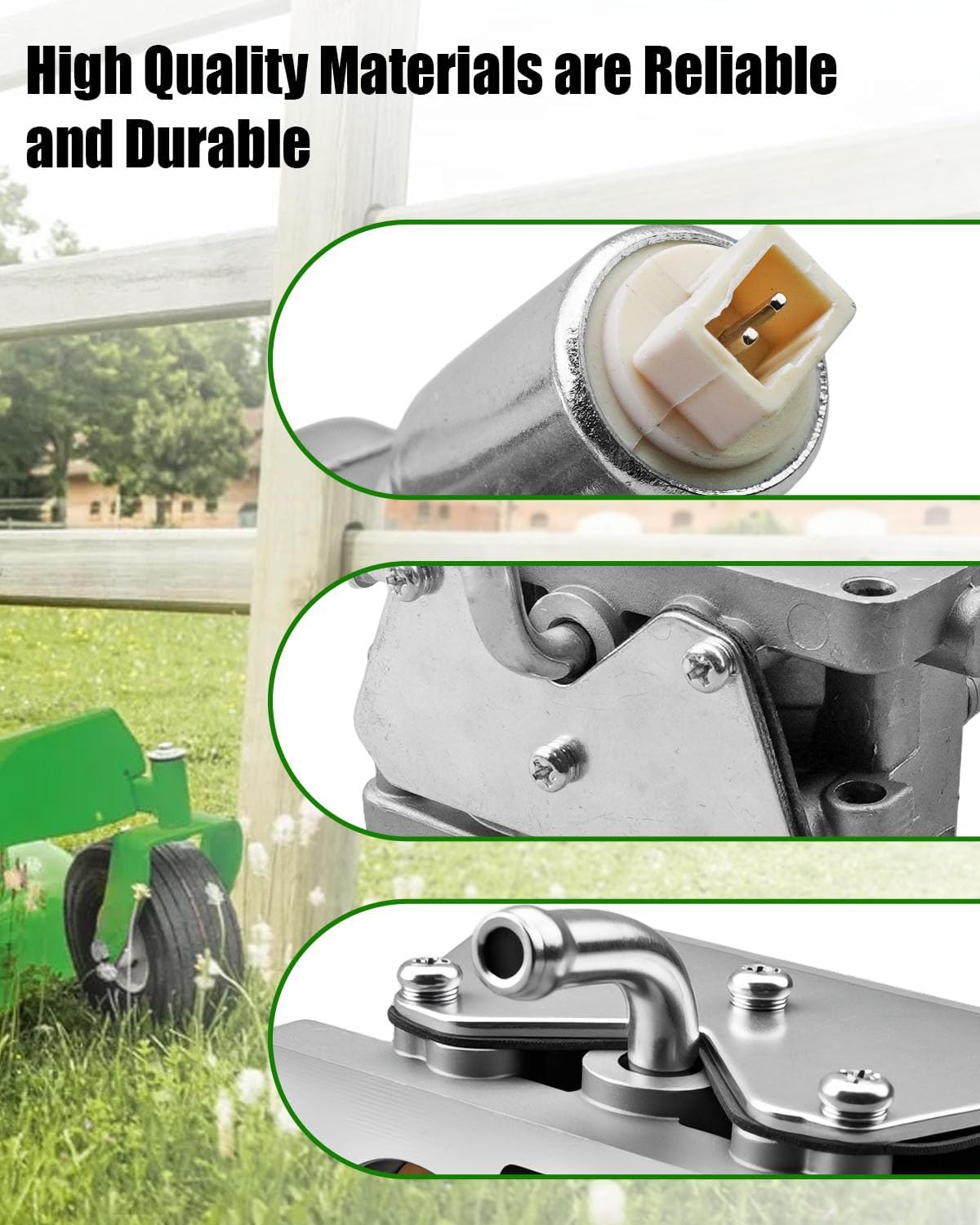 MIA10632 Carburetor Kits Compatible With Johe Deere Z235 Z245 Z255 Zero Turn Mowers D125 LA175 X130R X140 Tractor, Replace MIA11790 AM134086 Carburetor MIU13963 594201 Air Filter