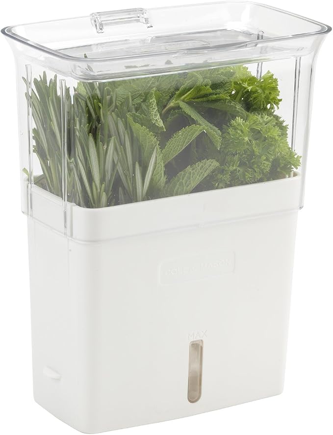 Cole & Mason Fresh Herb Keeper - Acrylic Herb Storage Container