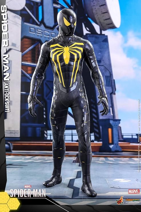 Hot Toys 1:6 Spider-Man Anti-Ock Suit,Multicolor,18 Inch,HT907092