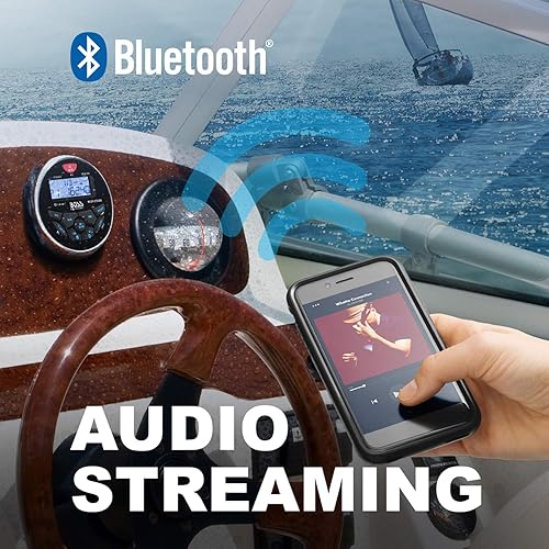 Vista 6 de BOSS Audio Systems Radio con Bluetooth empotrable, Negro