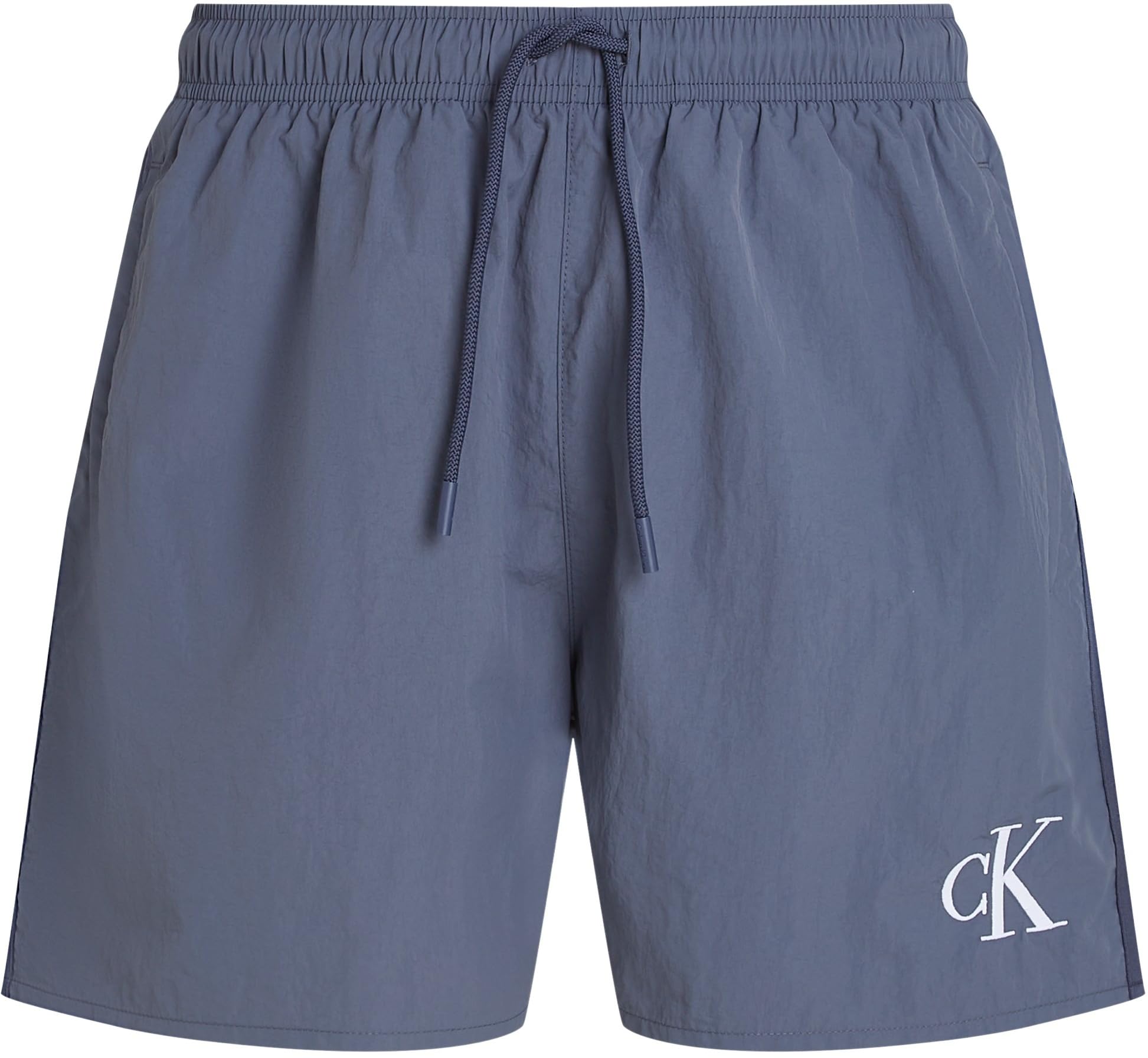 Calvin Klein Uomo Pantaloncino da Bagno Medium Drawstring con Logo