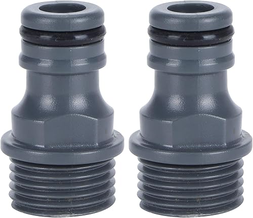 Miniatura 6 de Conectores de piezas, rosca telescópica conector rápido pezón engrosada manguera de jardín adaptador de pezón de alta resistencia herramienta de