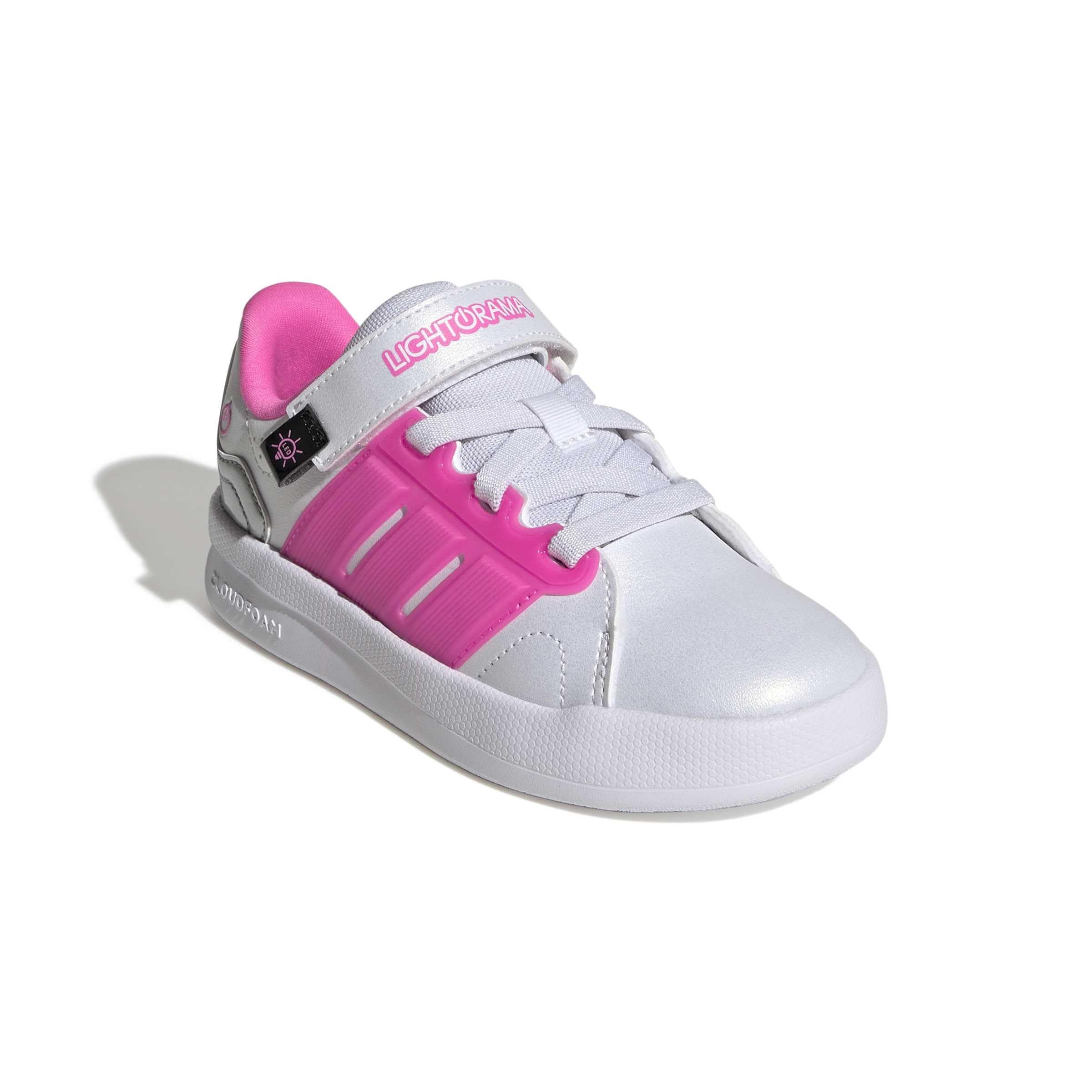 adidas Uniseks - dzieci Lightorama Court Shoes Children White 13.5kBUTY