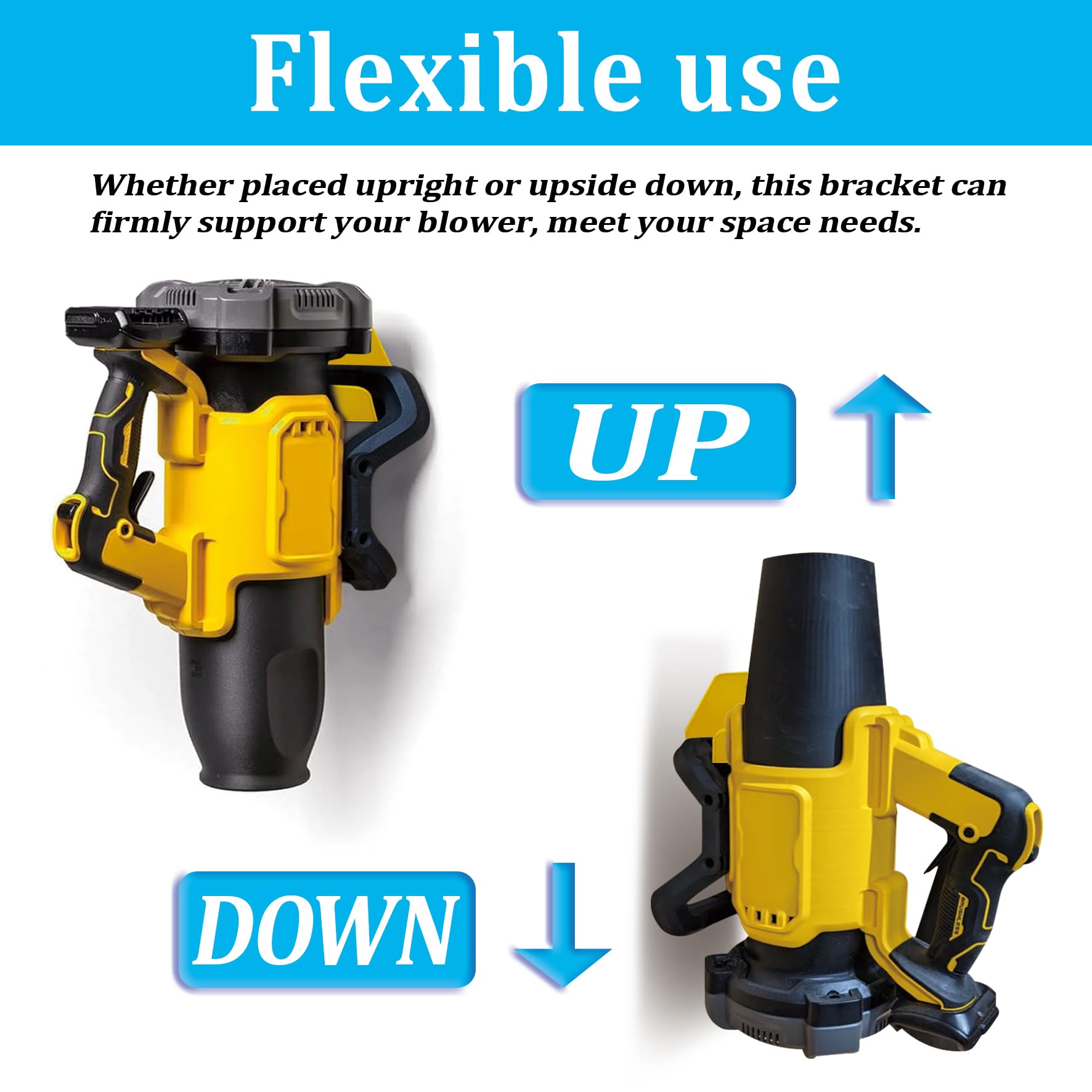 DeWalt 20V Leaf Blower Wall Mount - DCBL722 -4 DeWalt 20V Leaf Blower Wall Mount - DCBL722 -4
