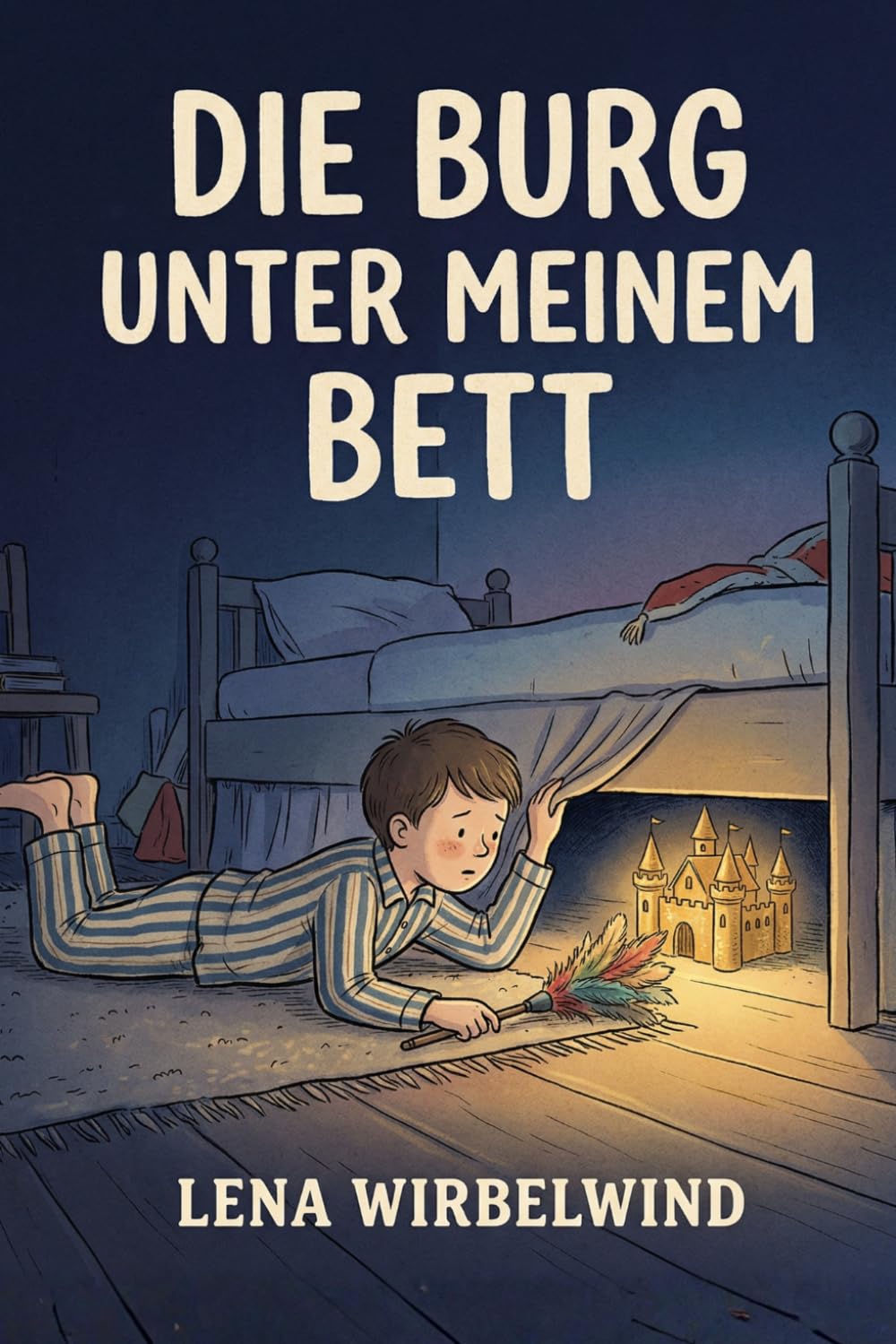 Die Burg unter meinem Bett: Ein Abenteuer über Mut, Angst und das Licht im Dunkeln