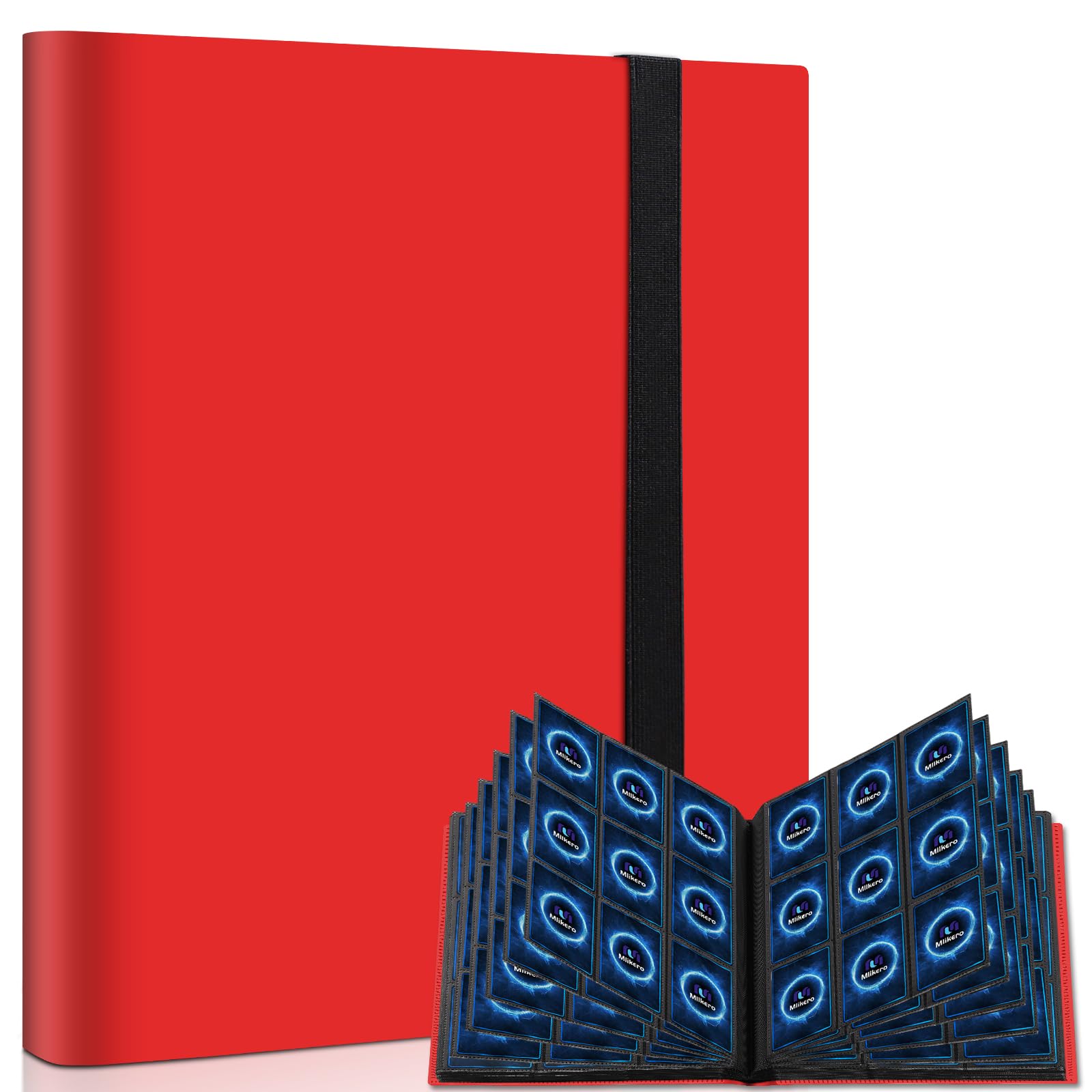 Sammelalbum Trading Card Binder, Sammelkarten Album Sammelmappe Karten passend für MTG, Sammelkarten und Sportkarten