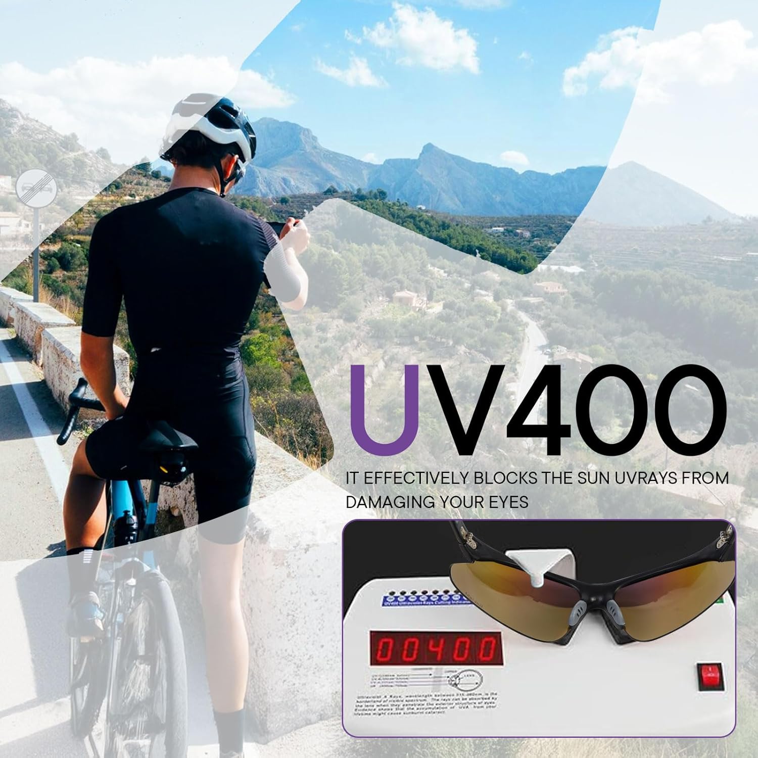 GoLight Polarized Sports Sunglasses for Men & Women – UV400 Protection, Anti-Glare for Running, Fisfing, Cycling, Driving - Image 6