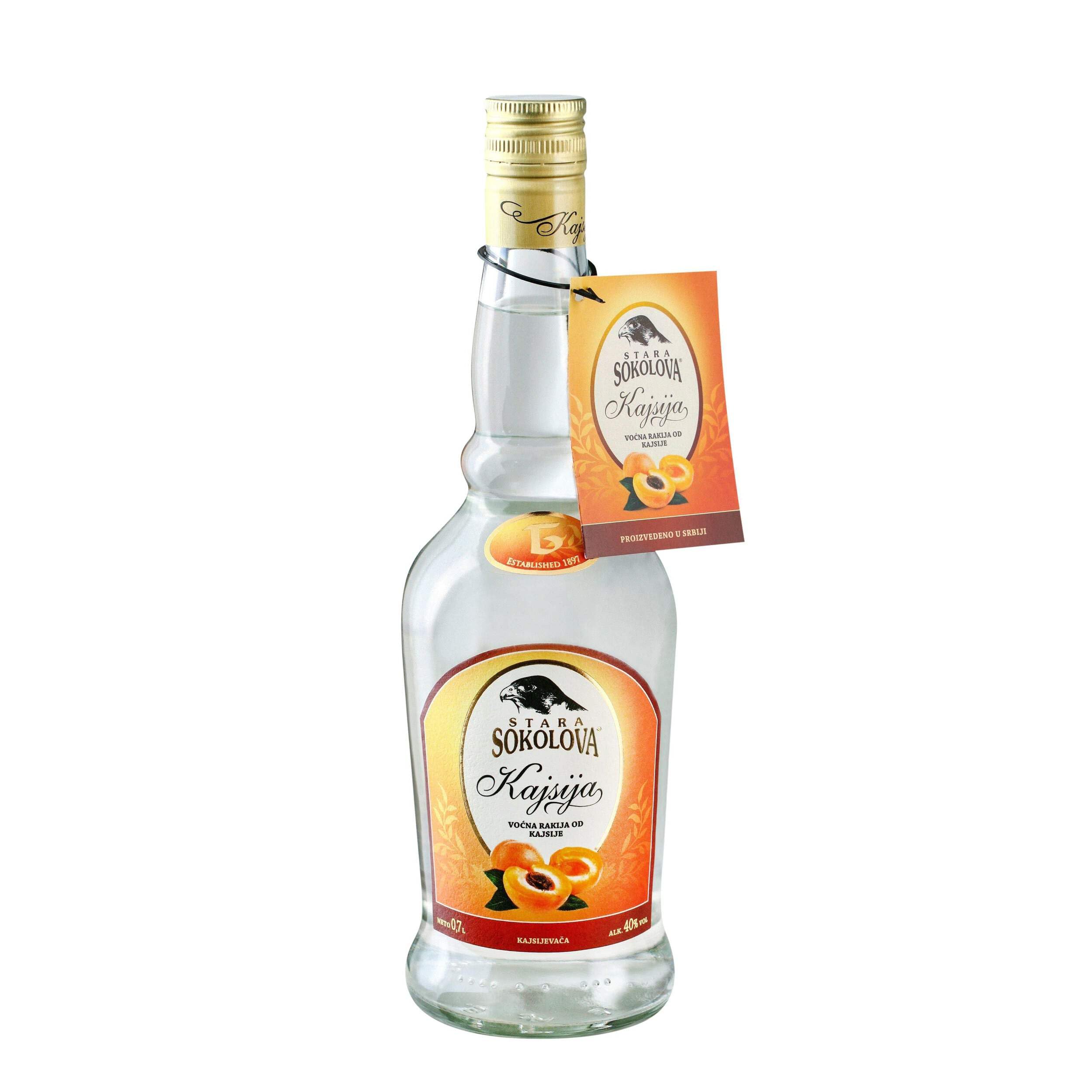 Stara Sokolova Aguardiente (Rakija) de Albaricoque