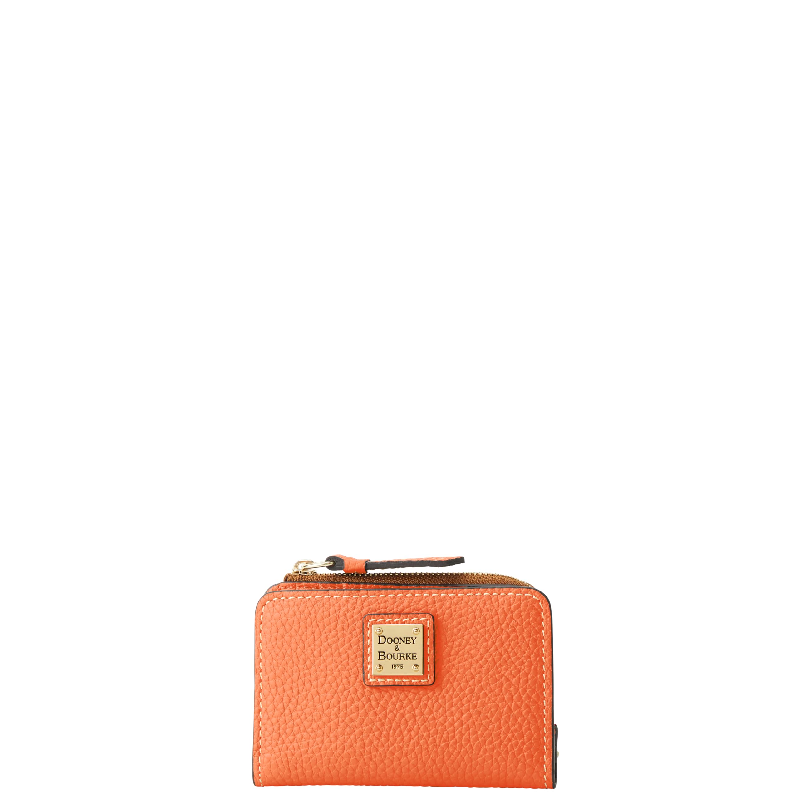 Dooney & Bourke Pebble Grain Zip Credit Card Wallet 12