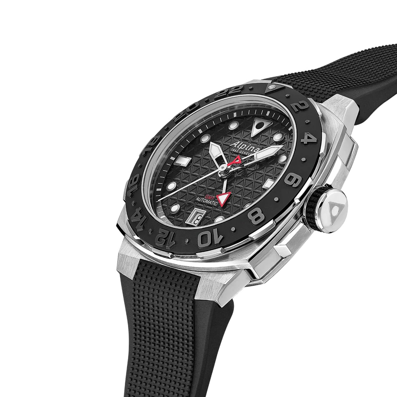 Alpina Geneve Diver Extreme Automatic GMT AL-560B3VE6 Herren Automatikuhr