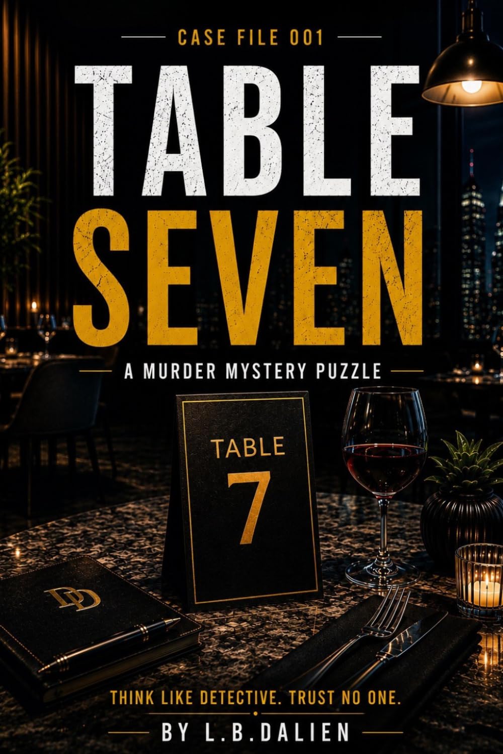TABLE SEVEN: A Murder Mystery Logic Puzzle: Find the Killer Among 6,000 Suspects