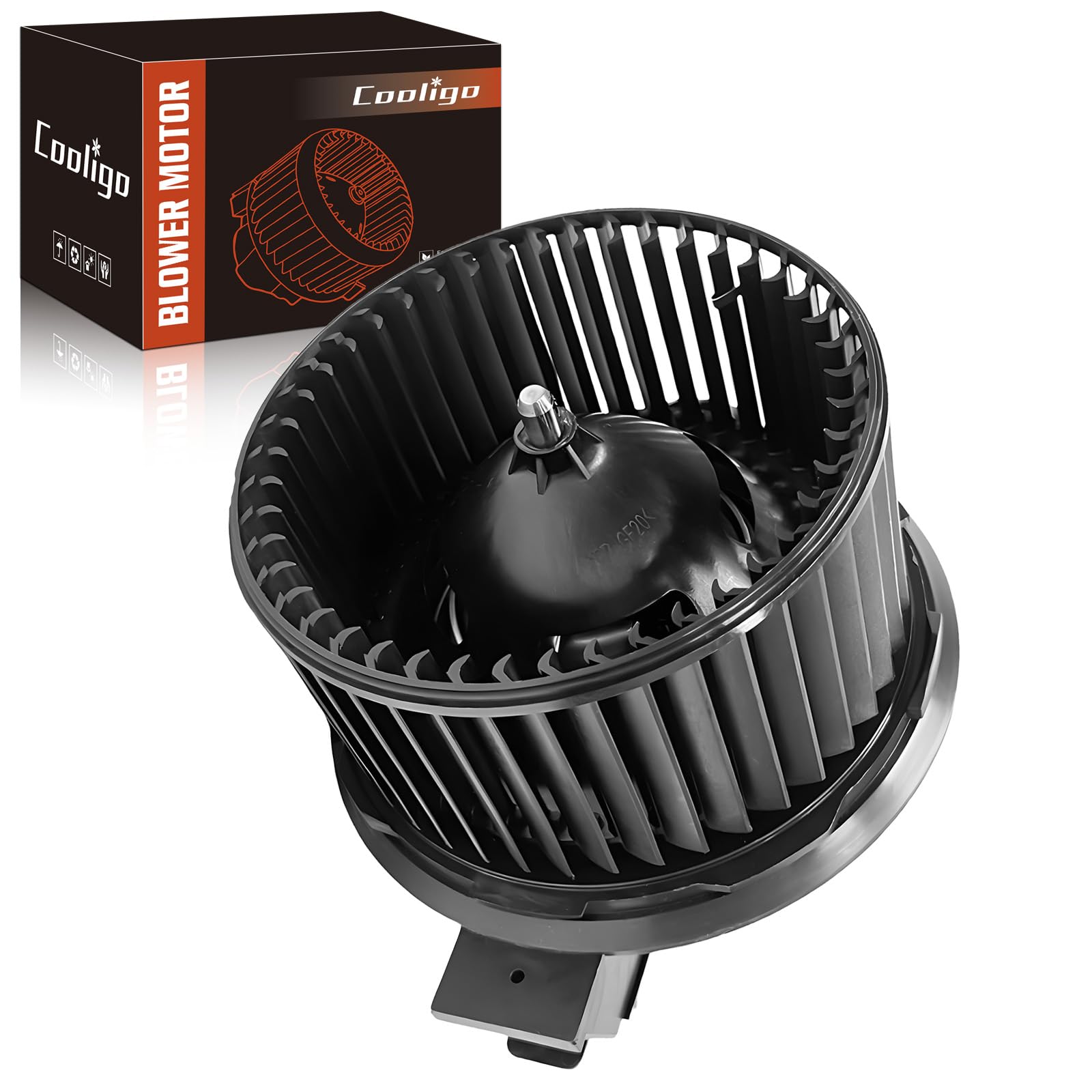 700274COOLIGO AC Heater Blower Motor with Fan Fit for Lincoln MKT 2012-2017 | For MKS 2013-2016, for Ford Flex 2013-2017, Taurus 2013-2017, Explorer 2012-2017, Replaces# CG1Z19805D, DG1Z19805D