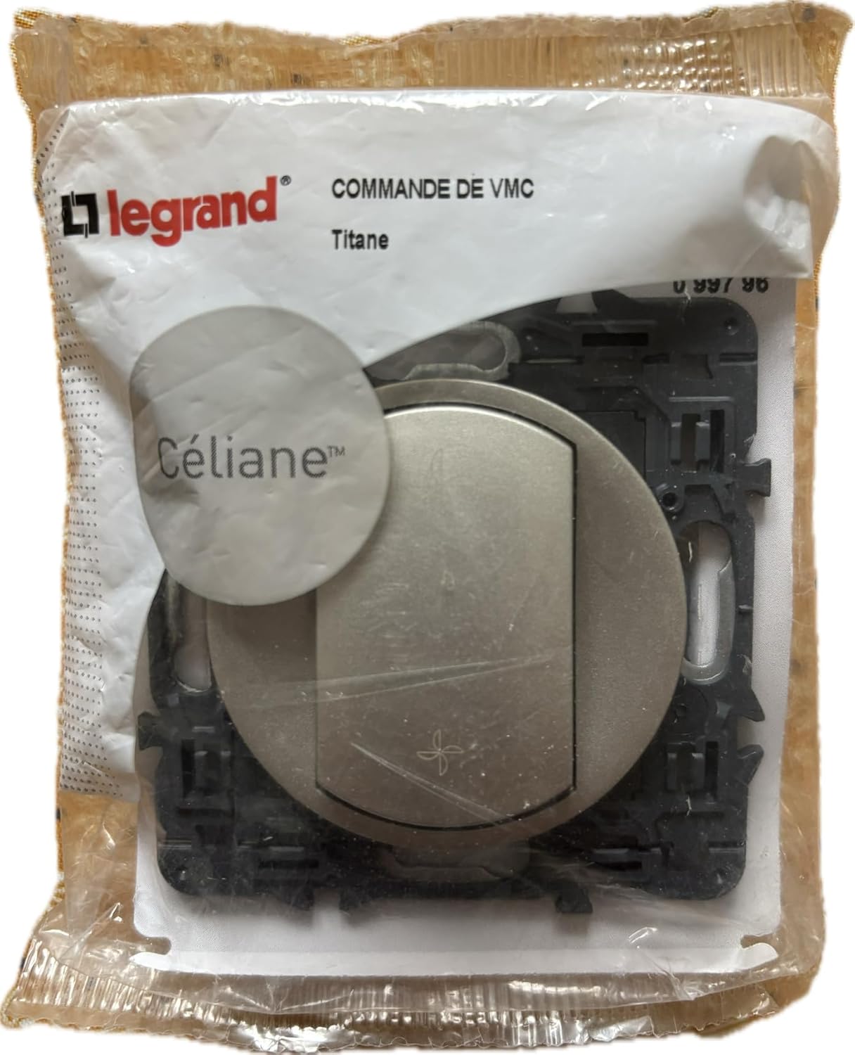 Legrand – Rrupteur VMC Celiane Titane